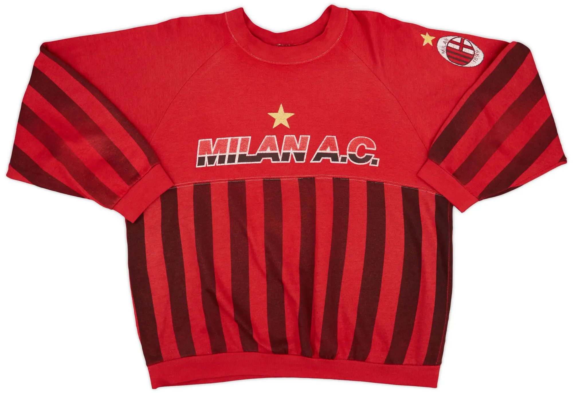 Hoodies/Sweat Tops 1990-91 AC Milan Le Felpe Dei Grandi Sweat Top - 5/10 - (L)