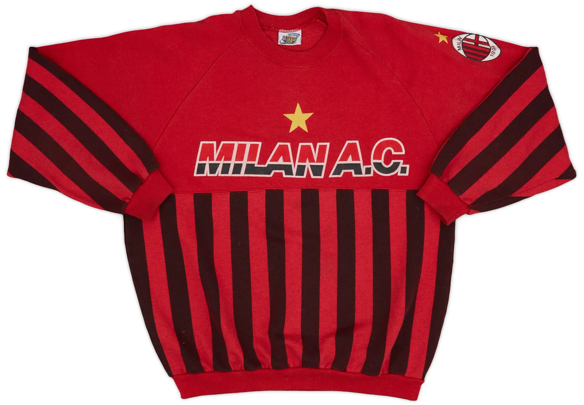 Hoodies/Sweat Tops 1990-91 AC Milan Le Felpe Dei Grandi Sweat Top - 5/10 - (L)