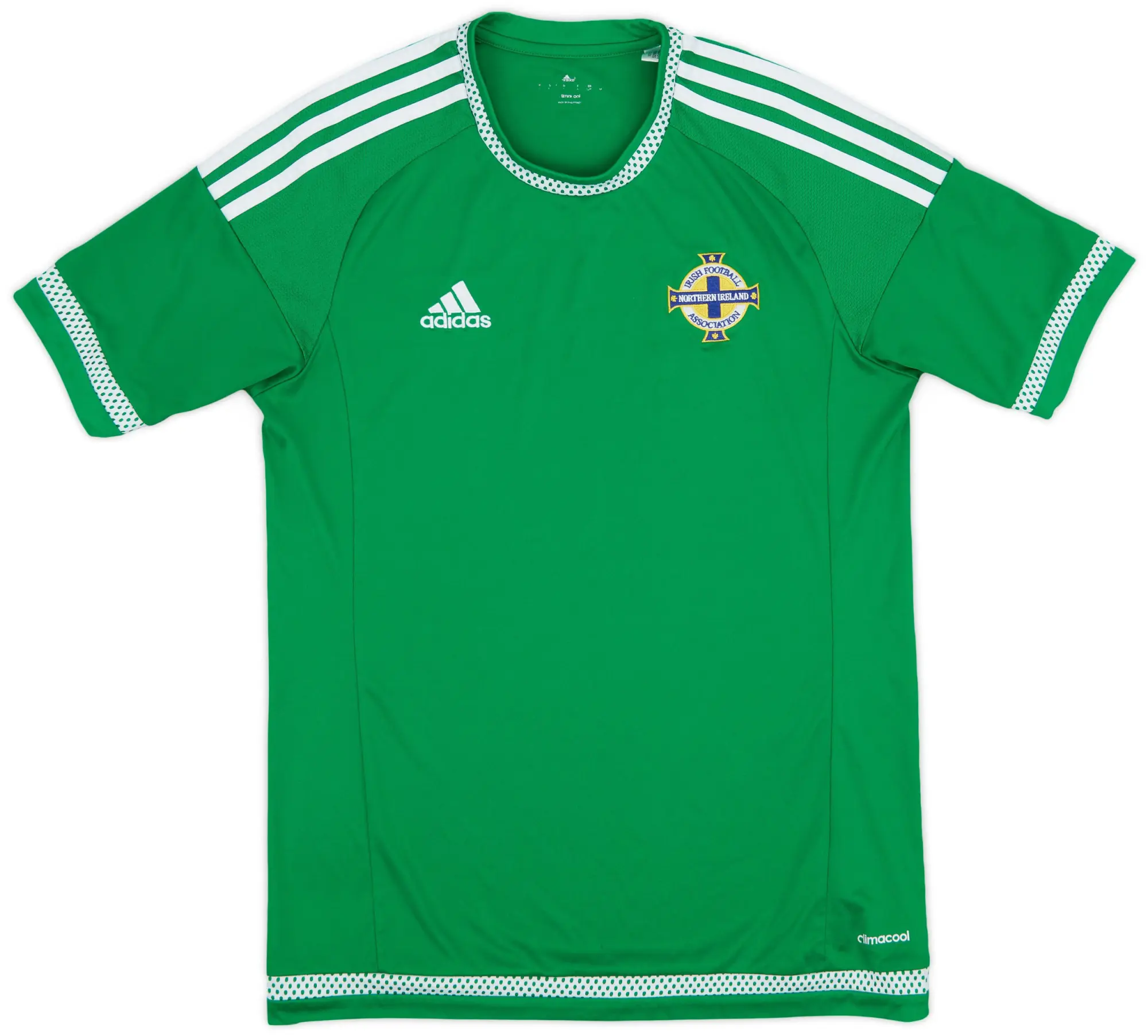 adidas 2015 Northern Ireland Home Shirt - 8/10 - (S)