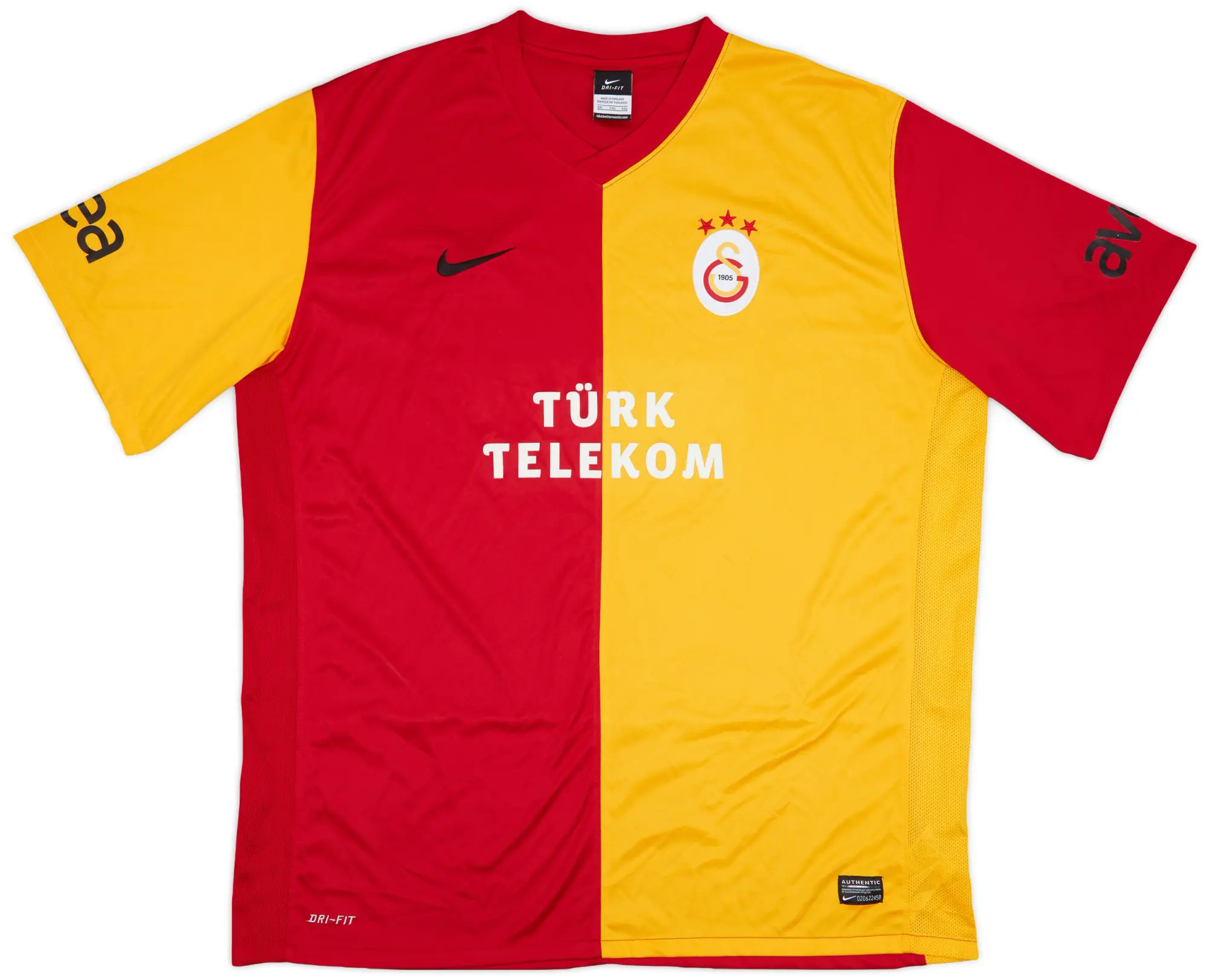 Nike 2011-12 Galatasaray Home Shirt - 9/10 - (XXL)
