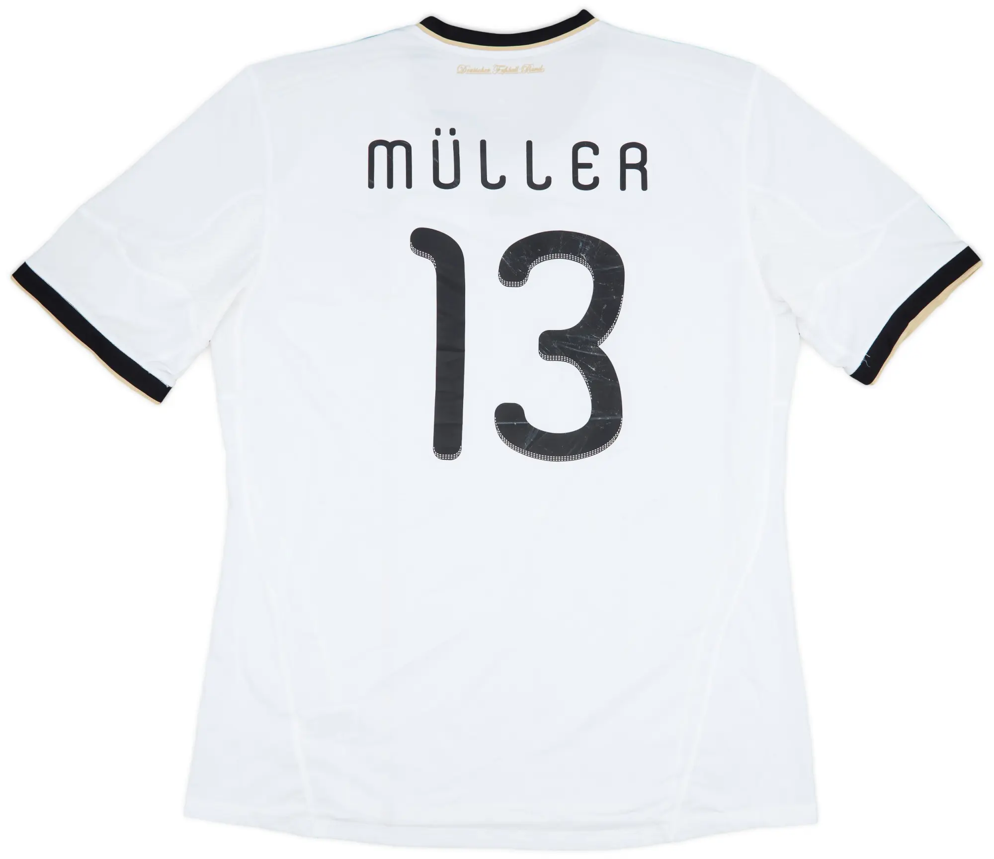 adidas 2010-11 Germany Home Shirt Muller #13 - 5/10 - (3XL)