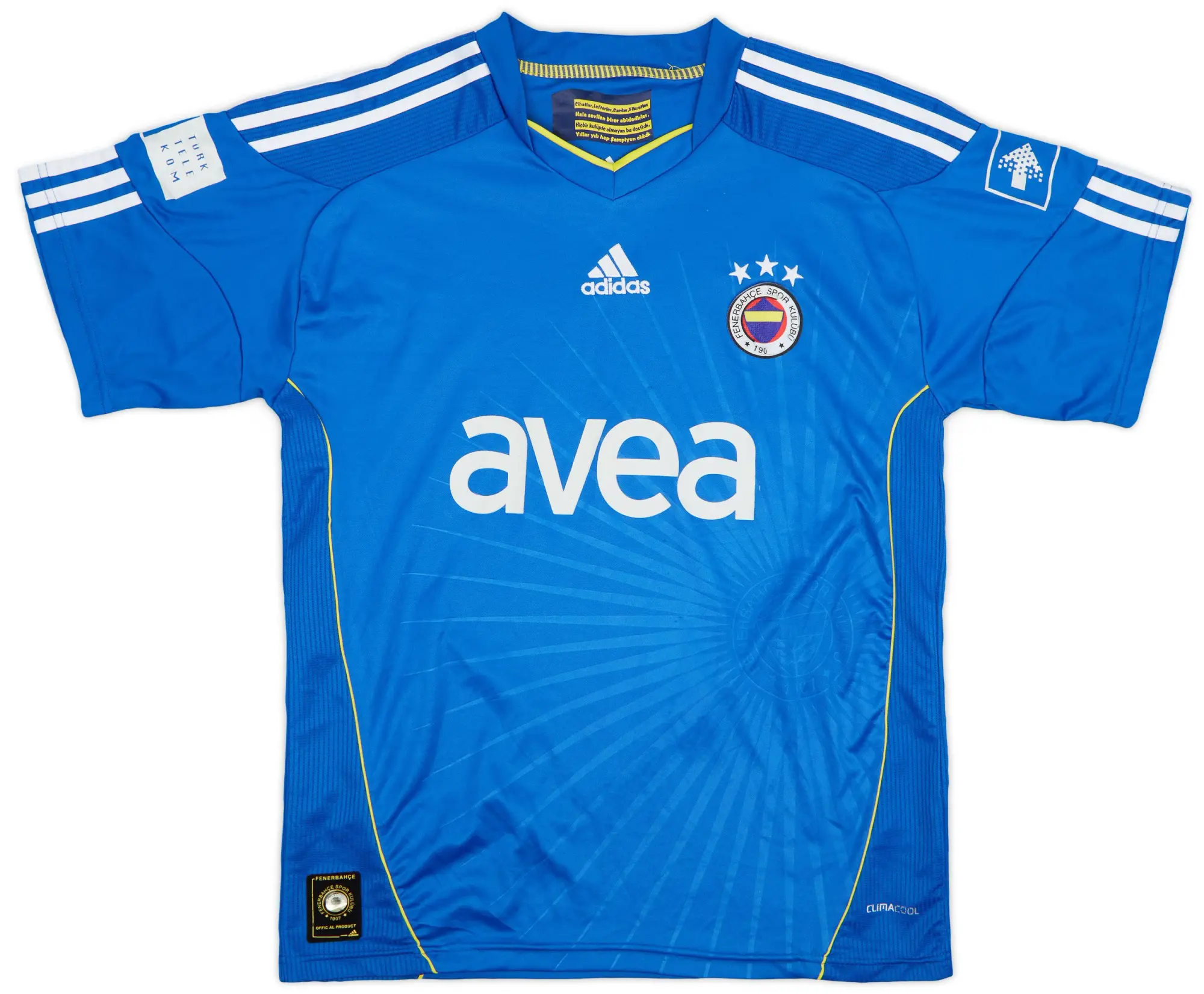 adidas 2010-11 Fenerbahce Third Shirt - 5/10 - (M)