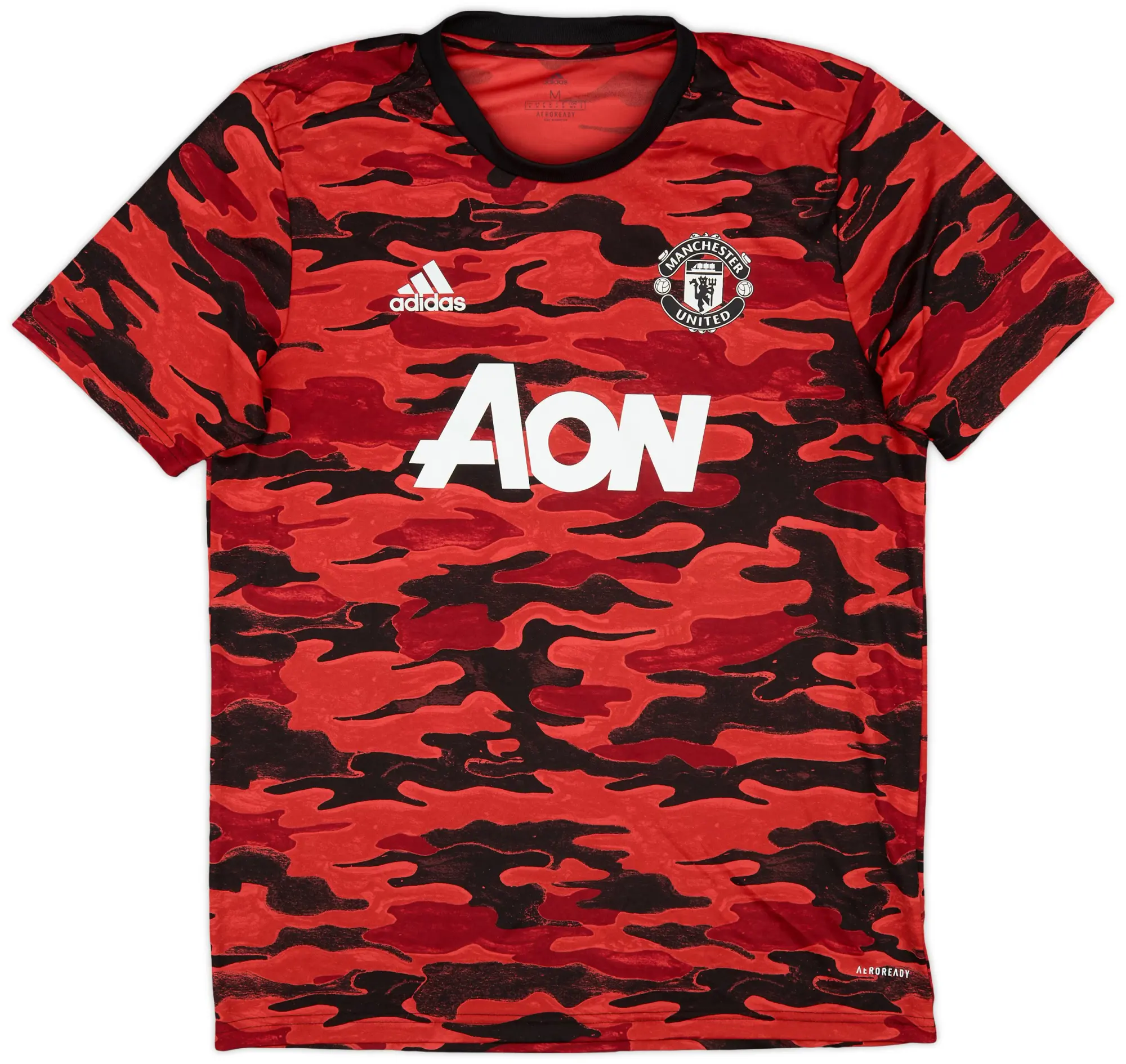2020-21 Manchester United adidas Training Shirt - 9/10 - (M)
