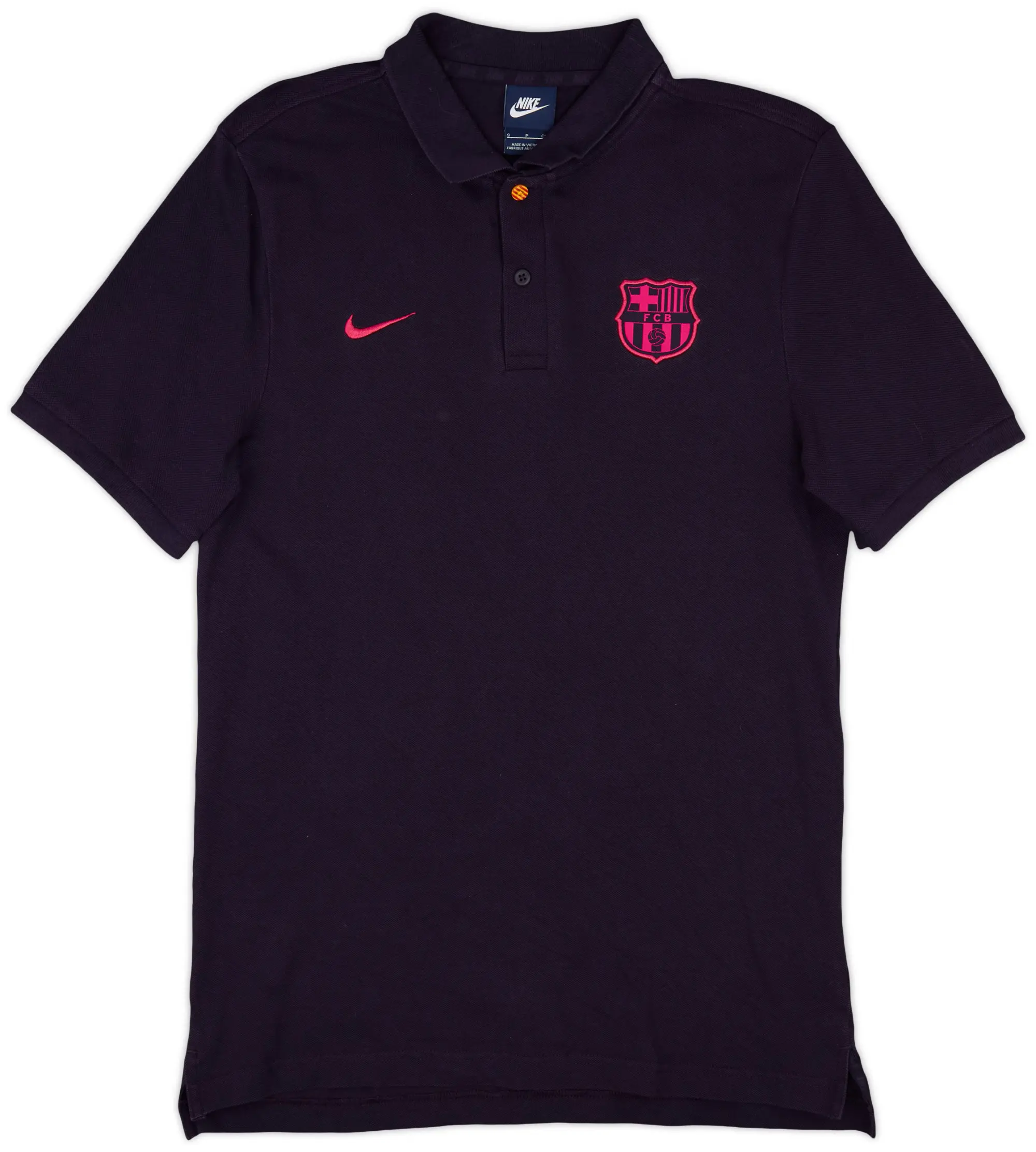 2016-17 Barcelona Nike Polo Shirt - 9/10 - (S)