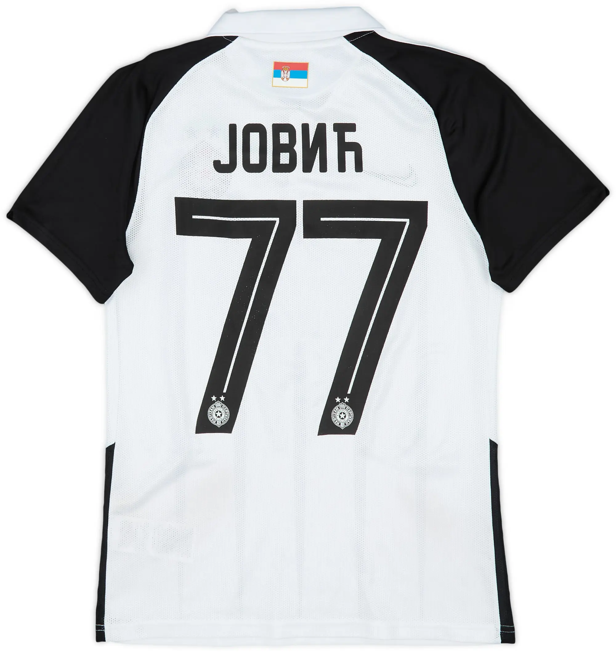 Nike 2021-22 Partizan Belgrade Home Shirt Jovic #77 - 9/10 - (S)