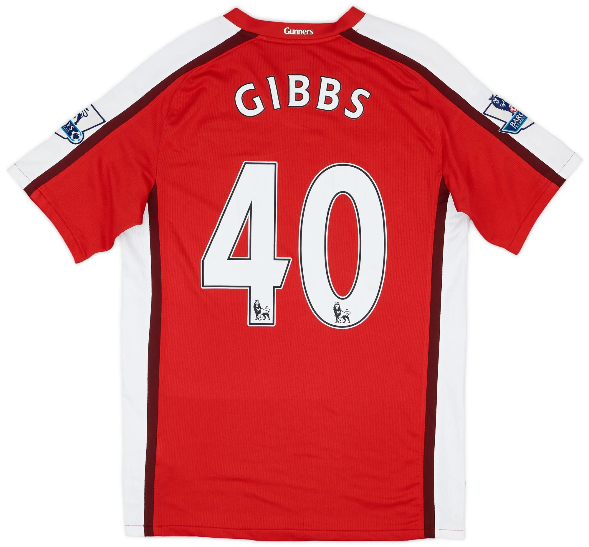 Nike 2008-10 Arsenal Home Shirt Gibbs #40 - 6/10 - (S)