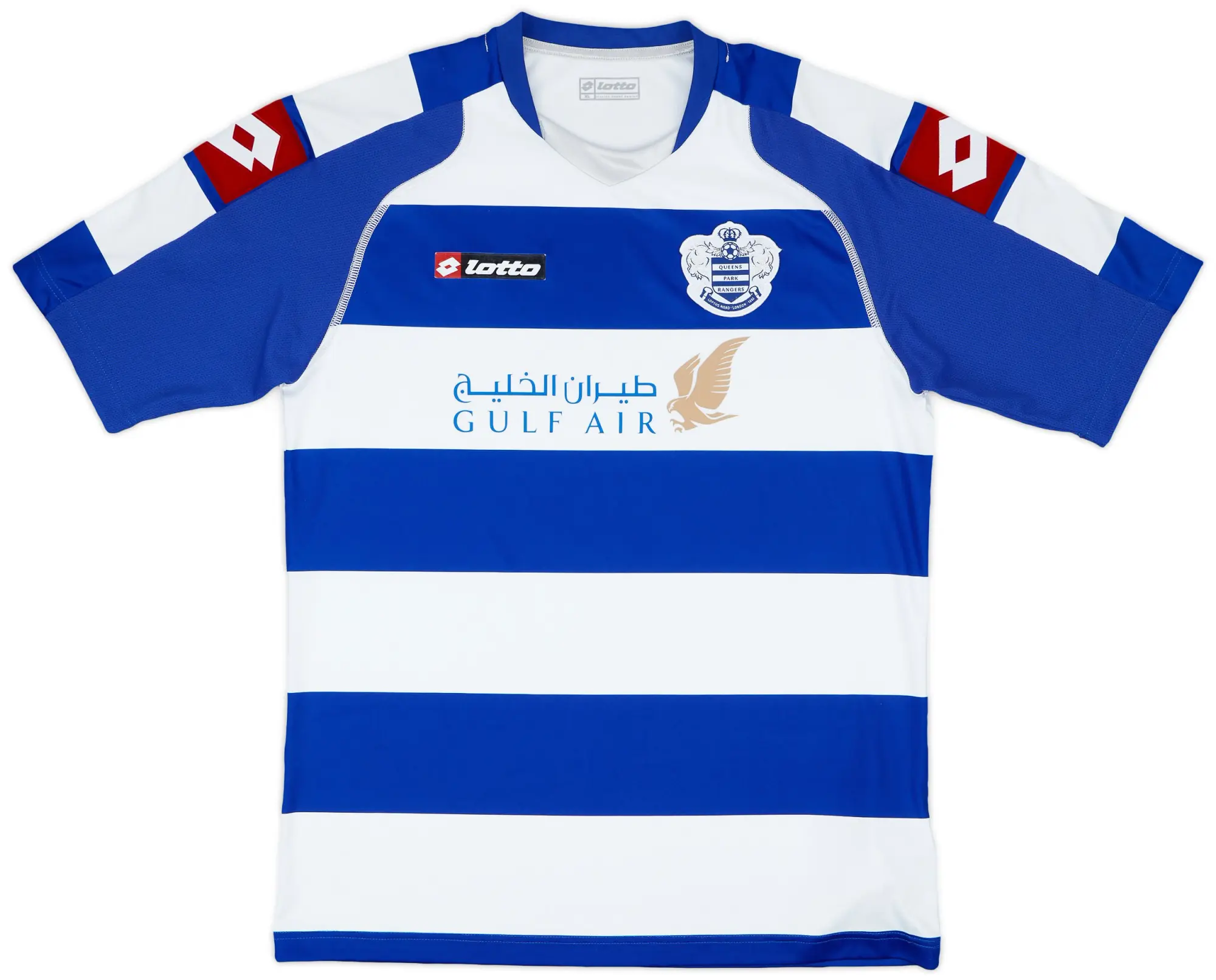 Lotto 2008-09 QPR Home Shirt - 8/10 - (XL)