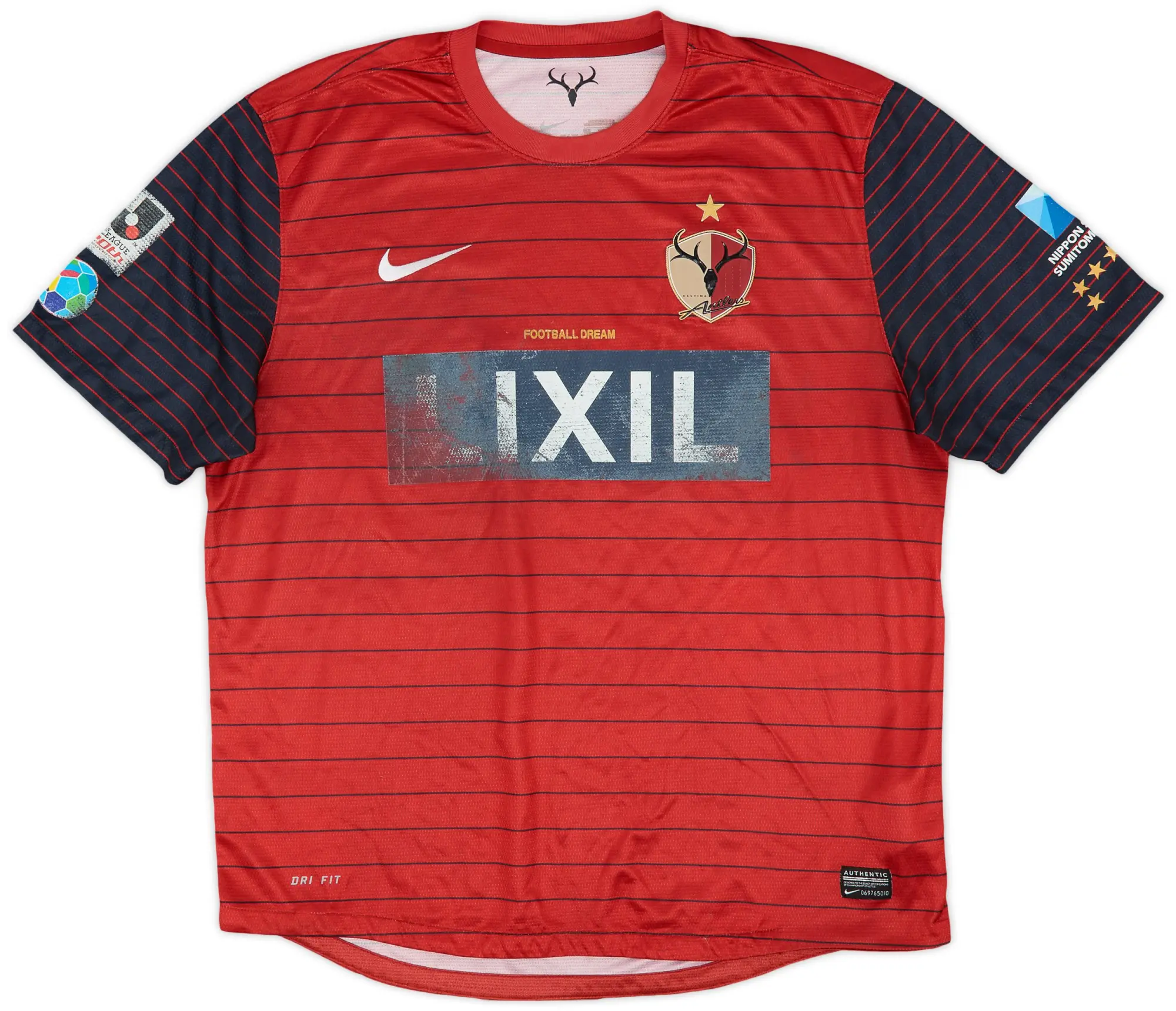 Nike 2013 Kashima Antlers Home Shirt - 4/10 - (XXL)