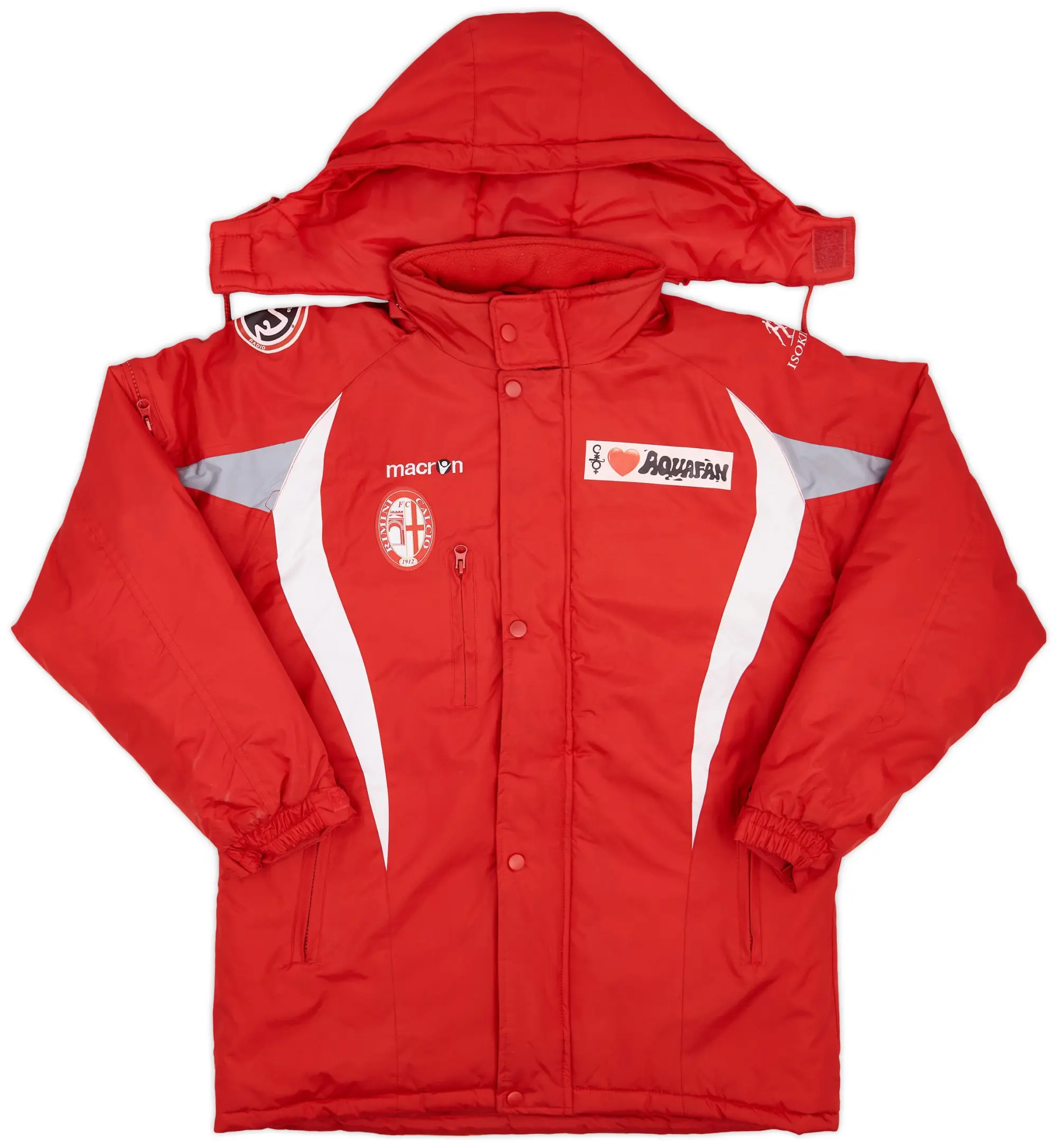 2013-14 Rimini Calcio Macron Rain Jacket - As New - (S)
