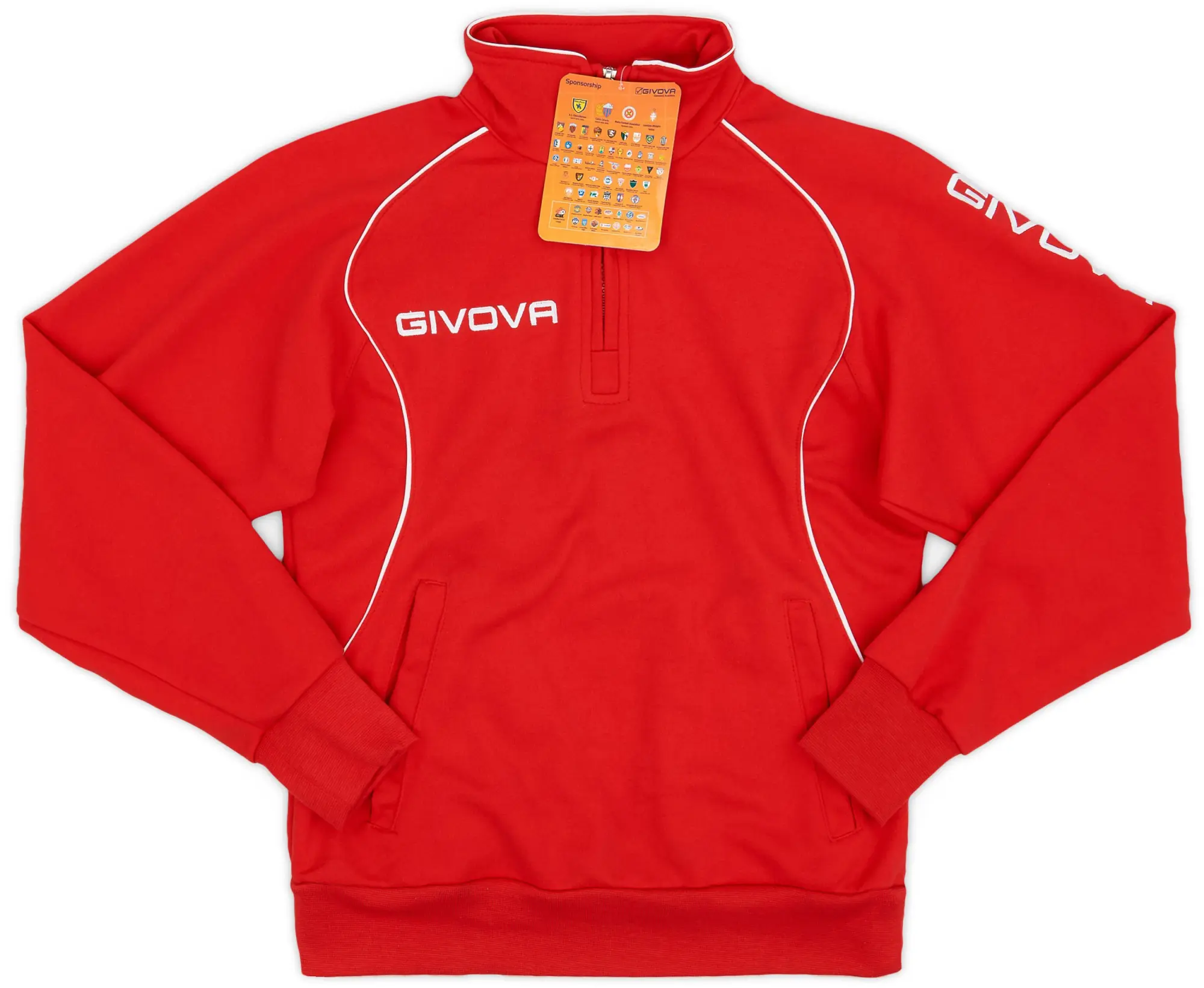 Jacket/Coat 2010s Givova 1/4 Zip Training Top (8-9 Years)
