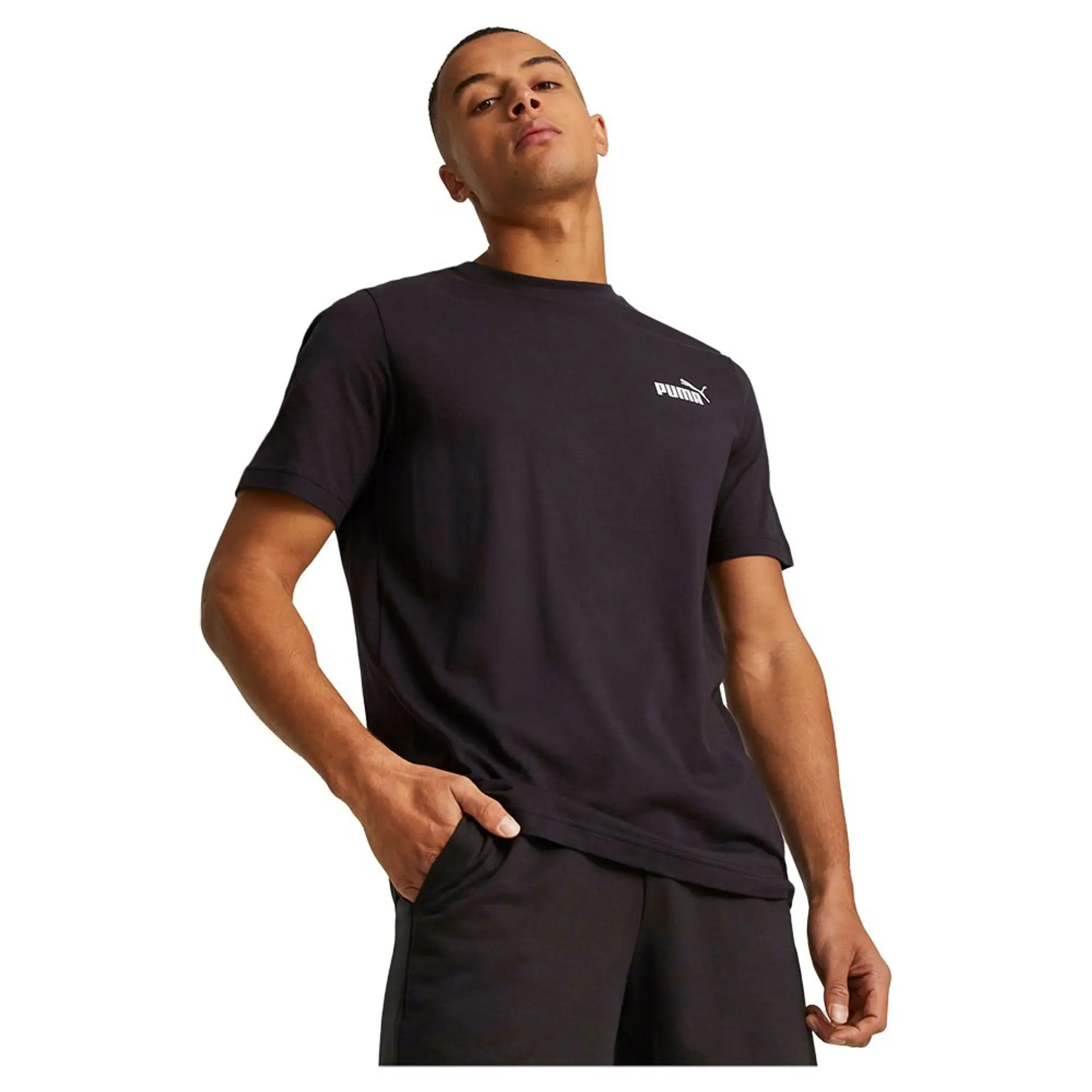 Puma Ess+ 2 Col Small Logo Short Sleeve T-shirt
