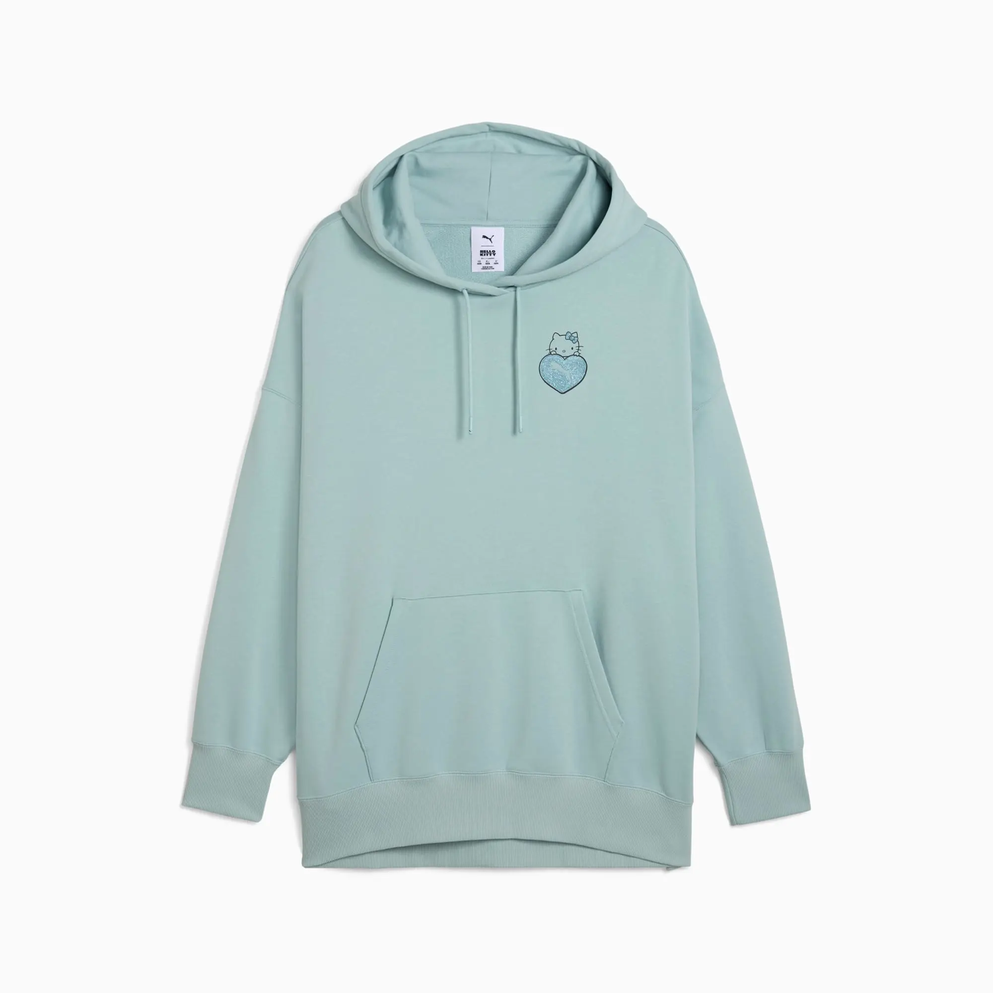 PUMA x Hello Kitty And Friends Graphic Oversized Hoodie Women, Modern Mint