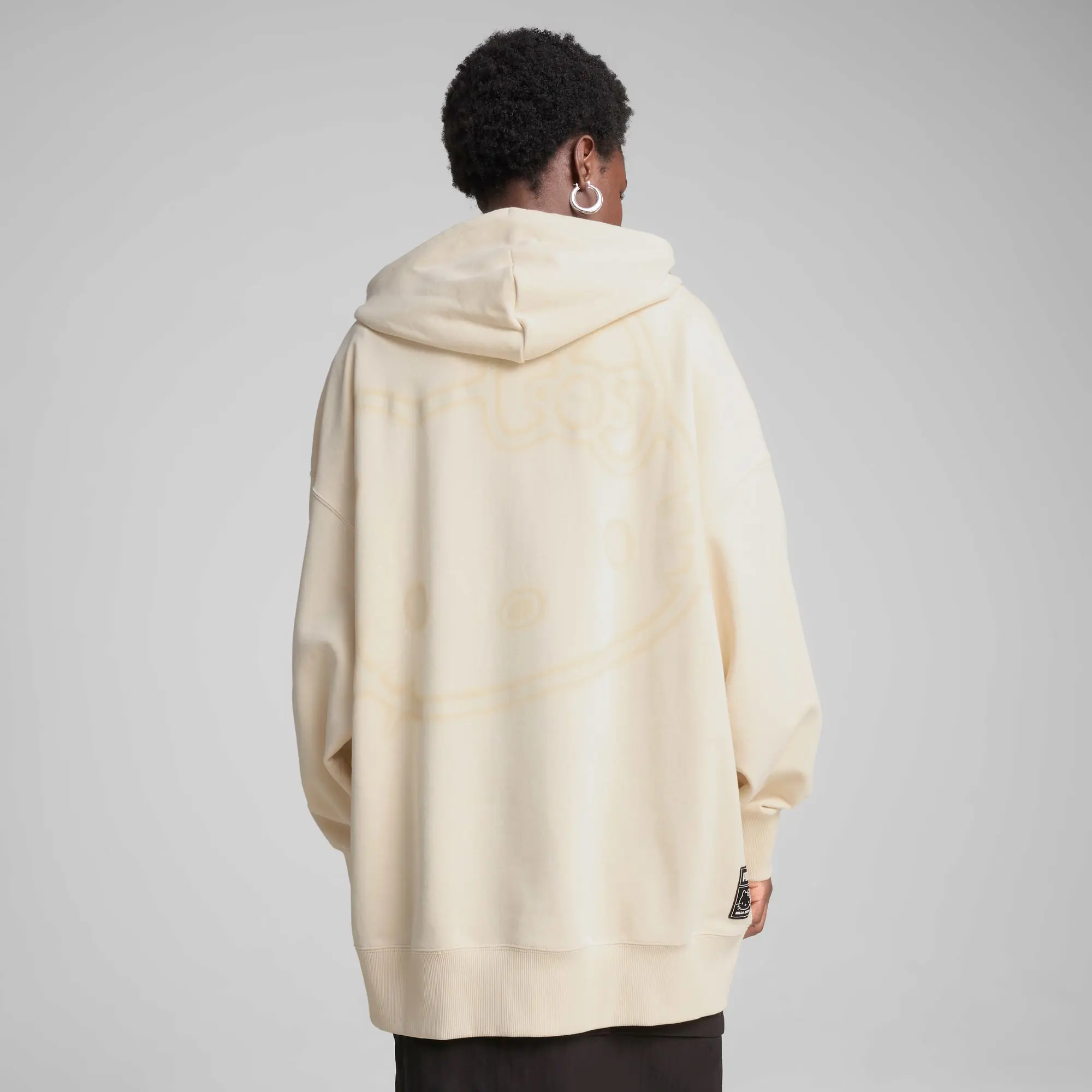 PUMA x Hello Kitty And Friends Graphic Oversized Hoodie Women, Alpine Snow