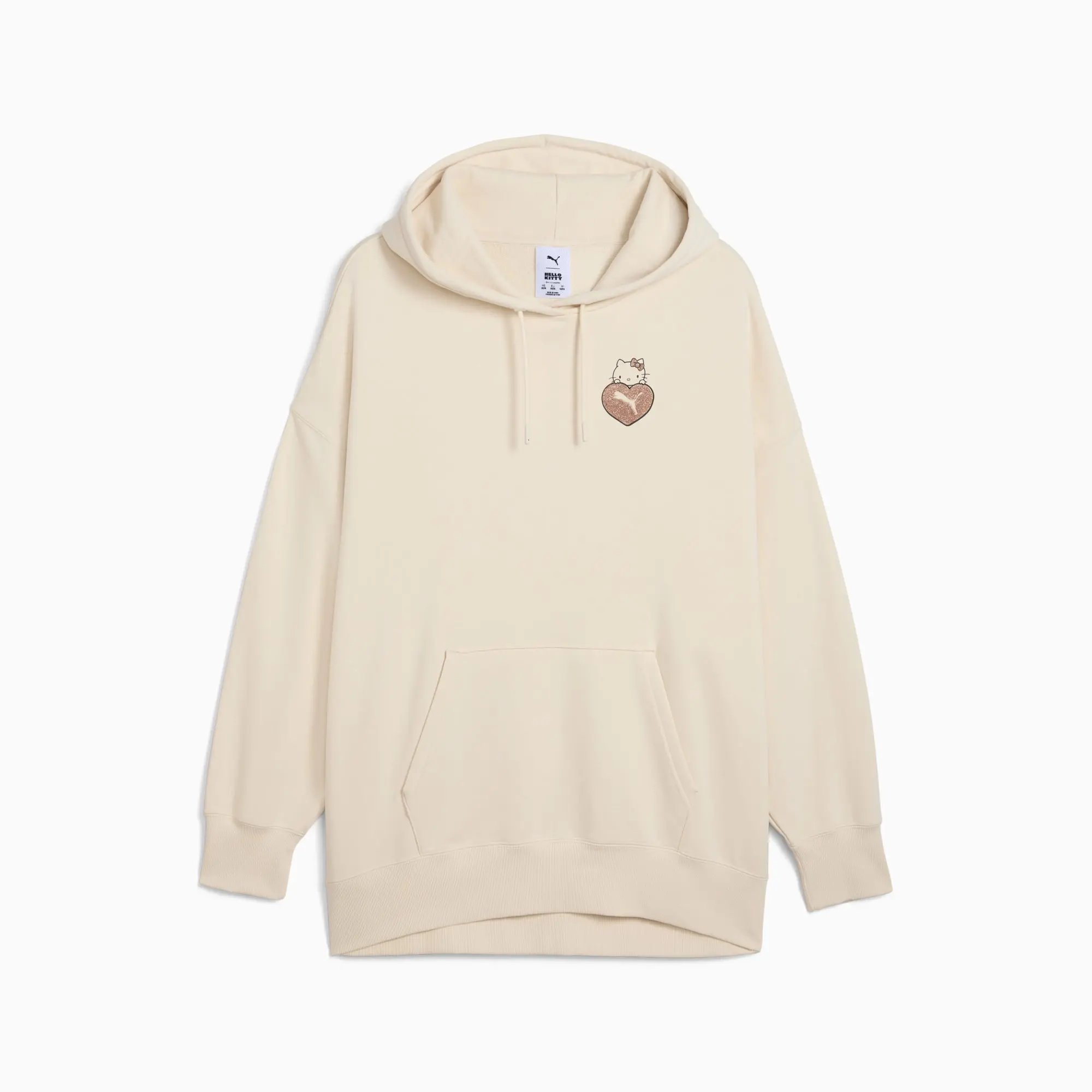 PUMA x Hello Kitty And Friends Graphic Oversized Hoodie Women, Alpine Snow