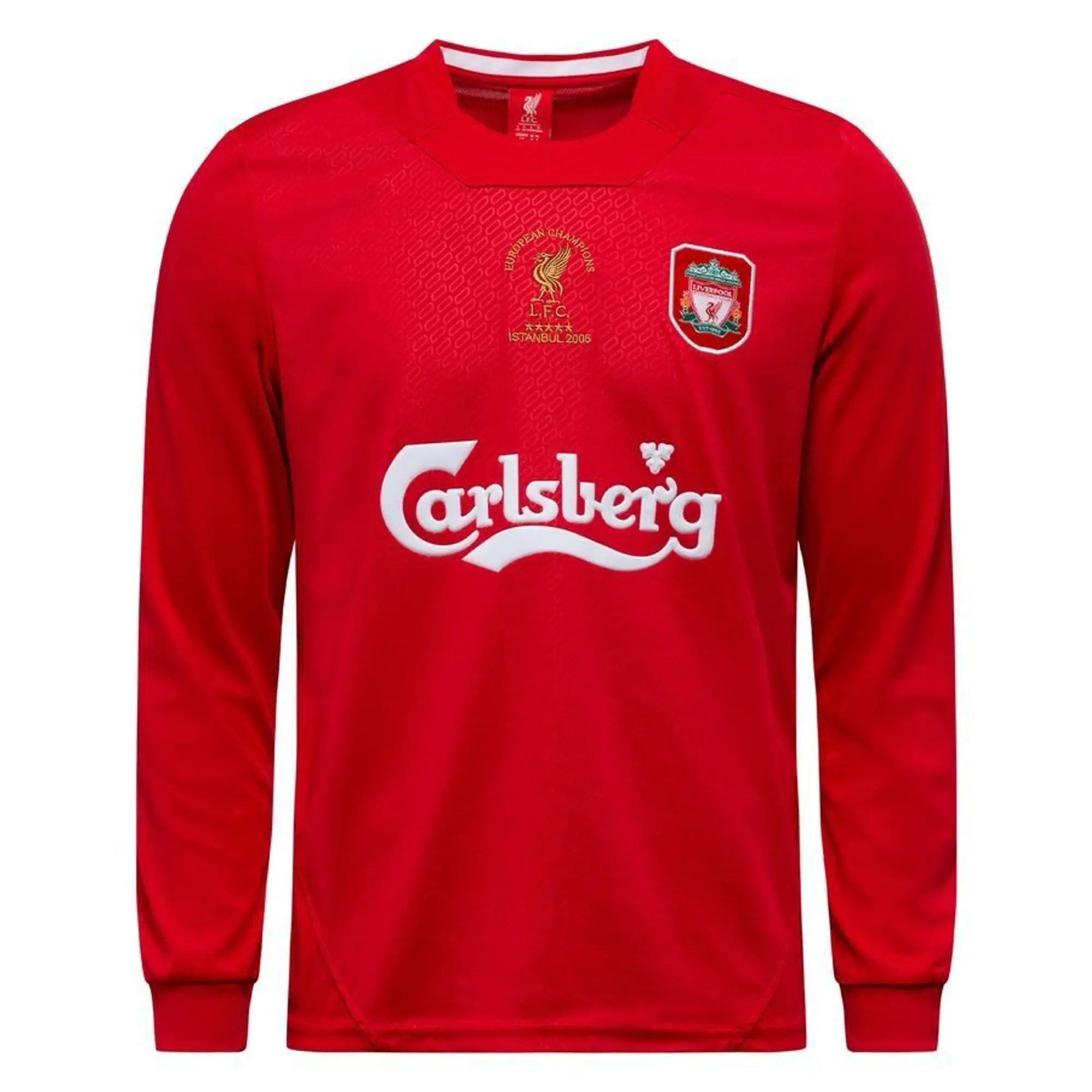 Champion LFC Mens Retro 2005 Istanbul Long Sleeve Shirt