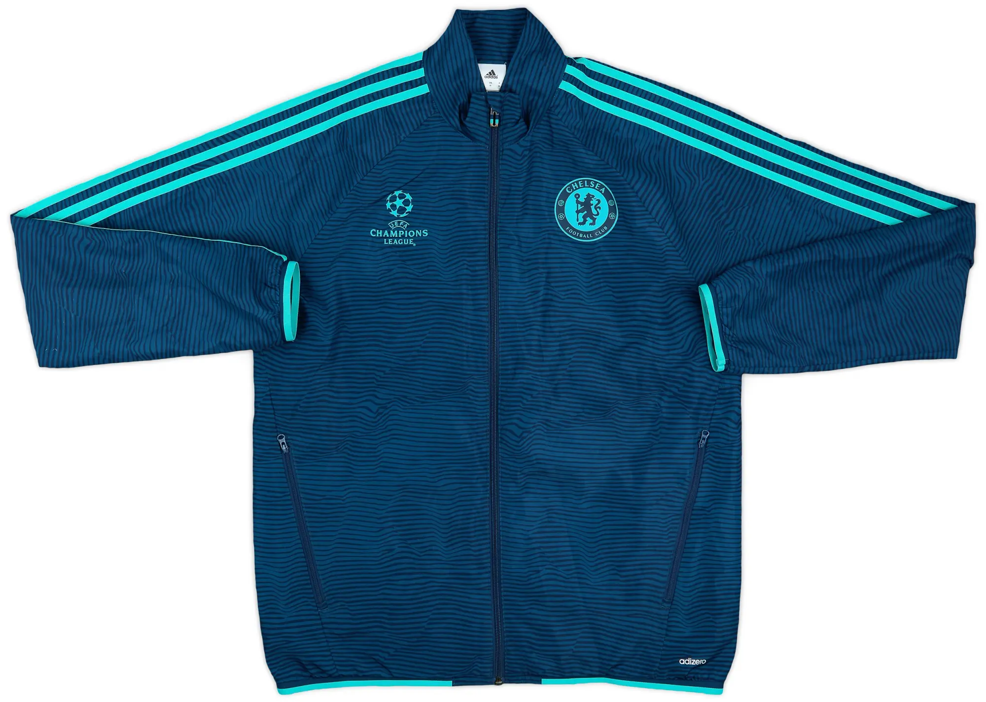 2015-16 Chelsea adidas CL Track Jacket - 8/10 - (M)