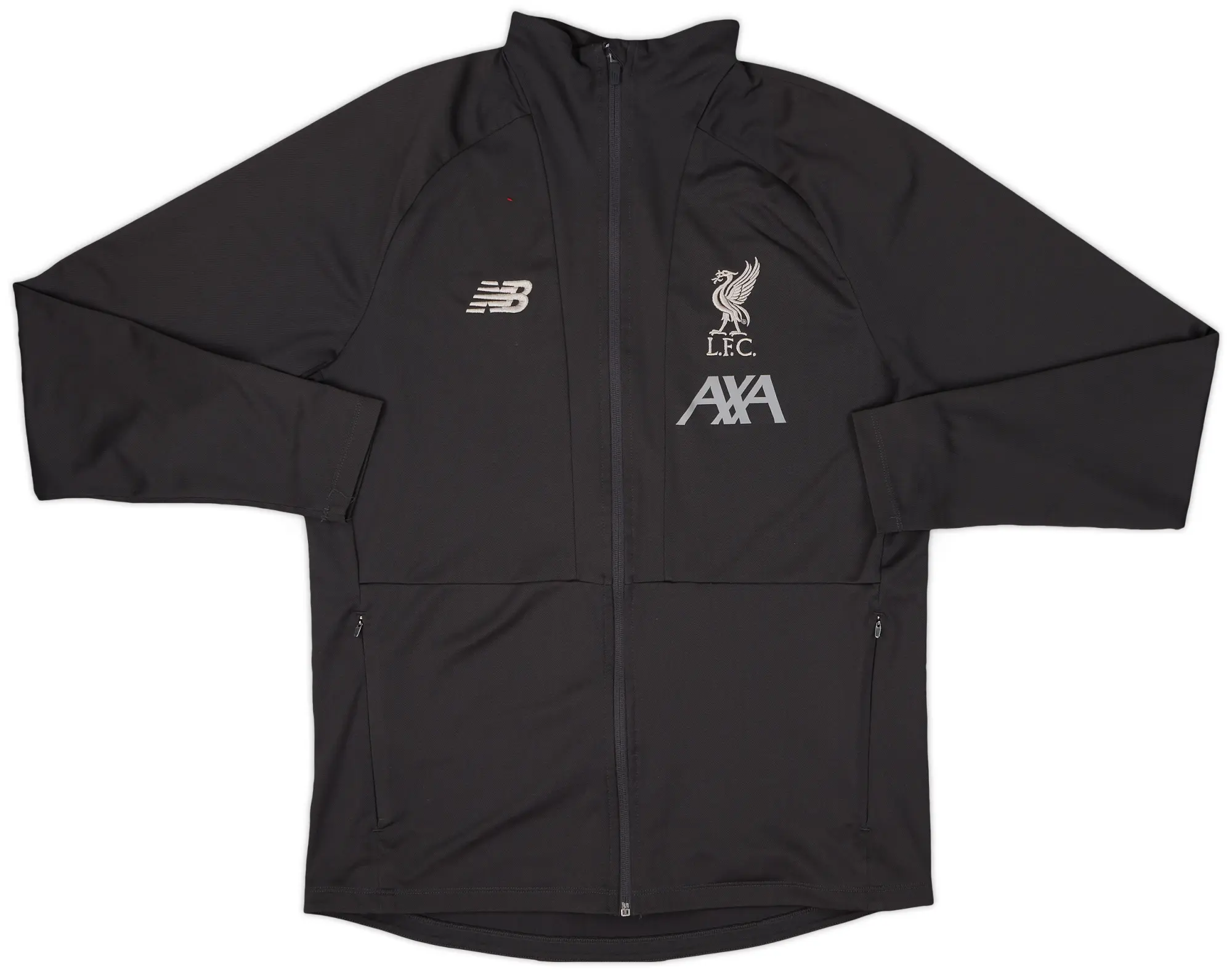 2019-20 Liverpool New Balance 1/4 Zip Training Top - 8/10 - (L)