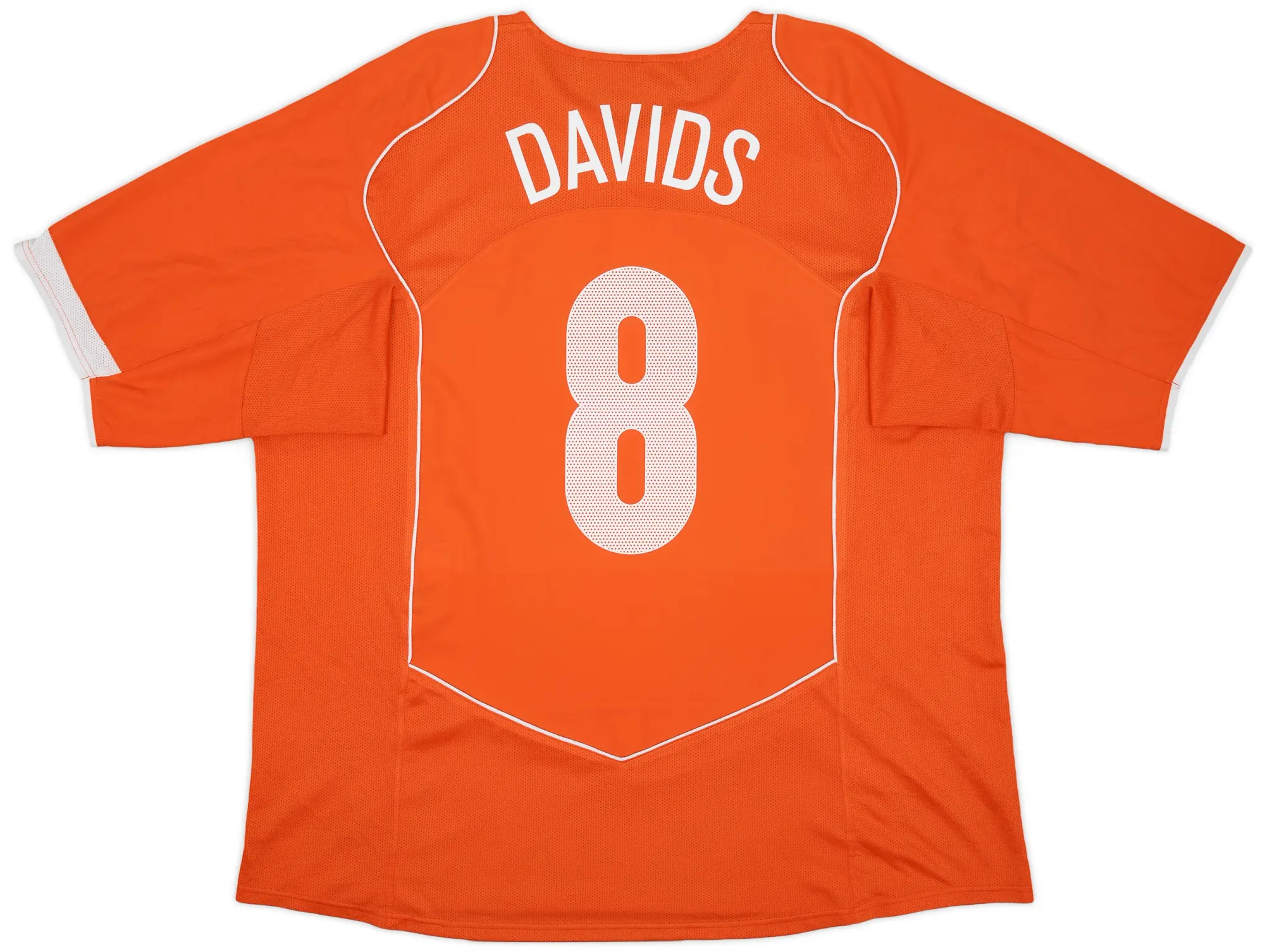 Nike 2004-06 Netherlands Home Shirt Davids #8 - 7/10 - (XXL)