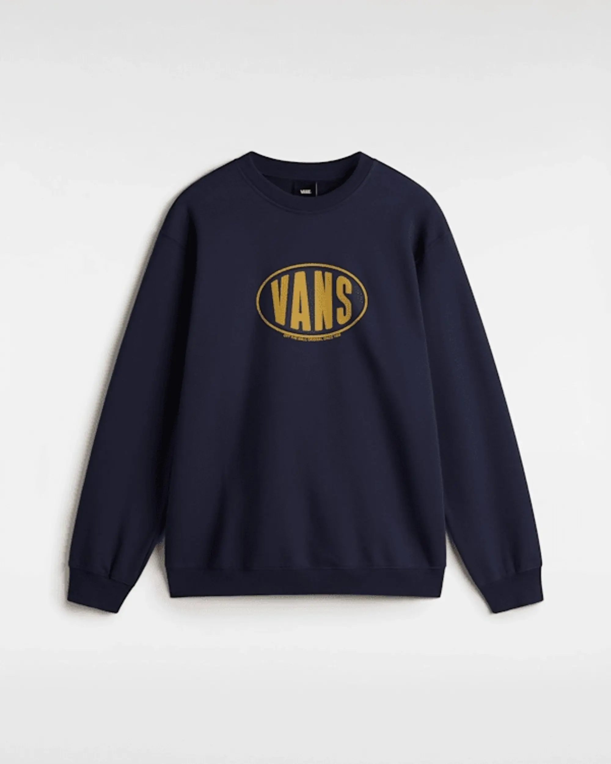 Vans - Spray On Loose Crew Sweatshirt, Man, Blue