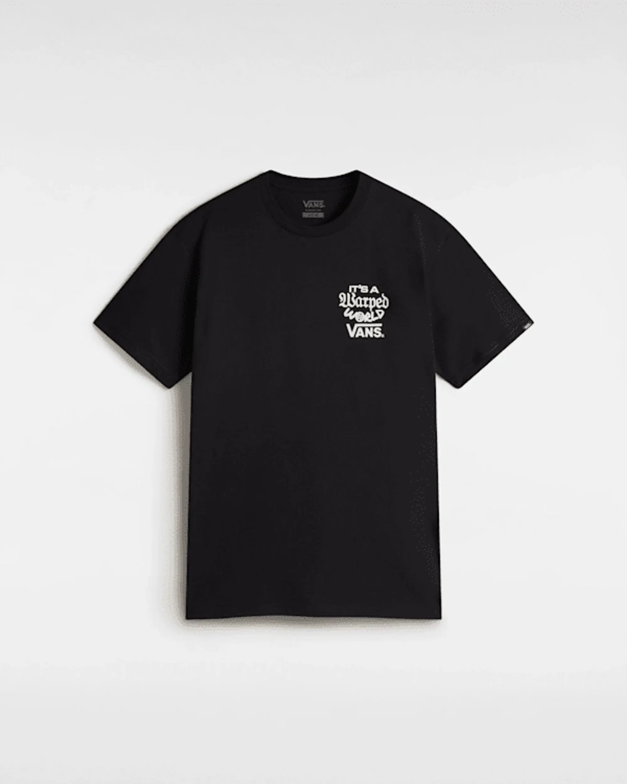 Vans - Warped World T-Shirt, Man, Black