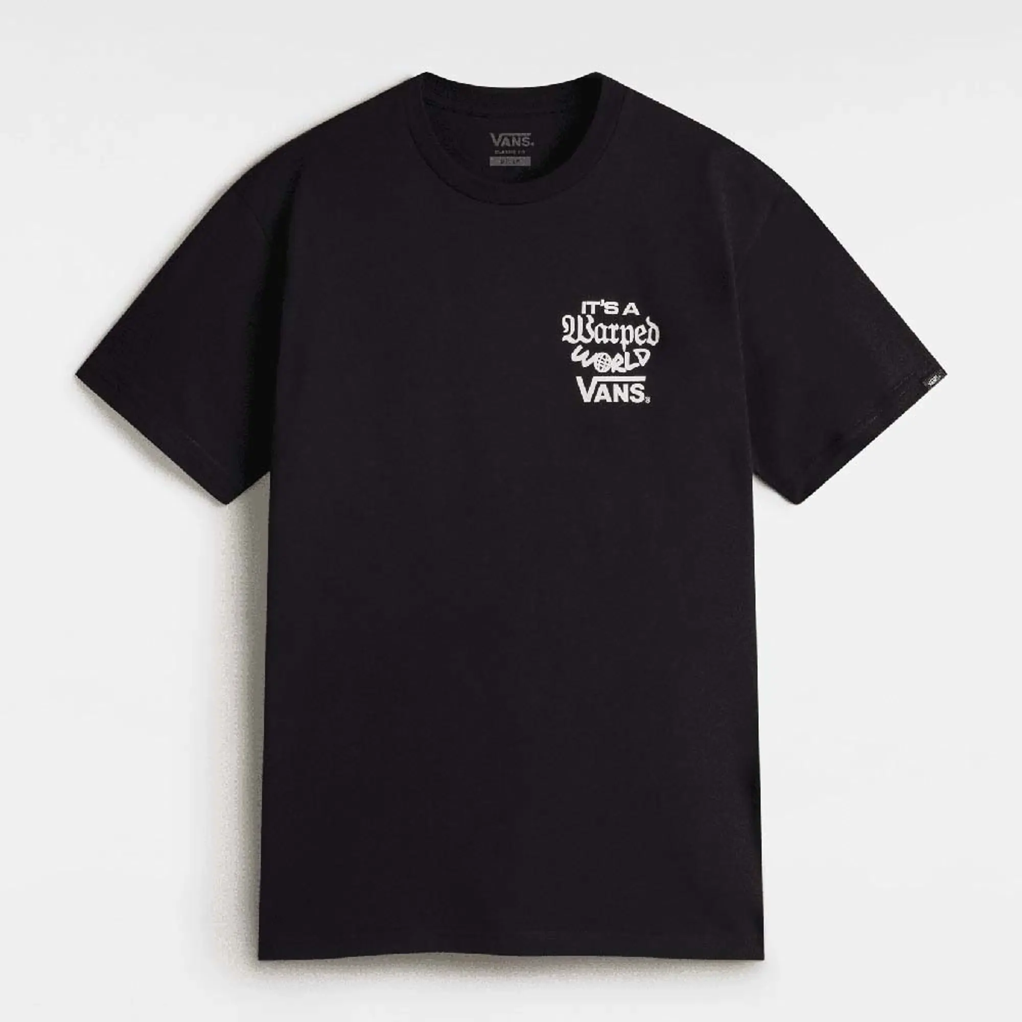 Vans - Warped World T-Shirt, Man, Black