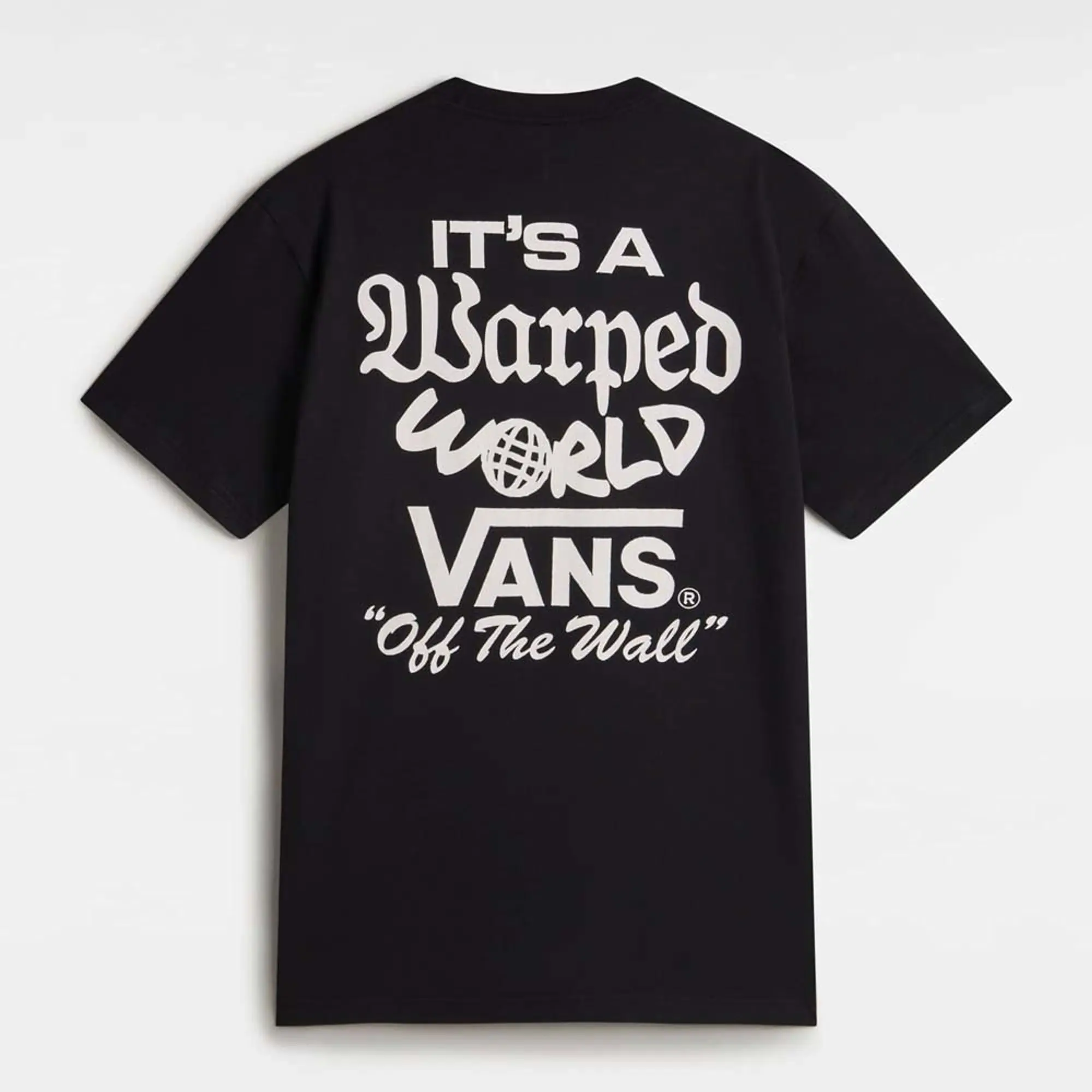 Vans - Warped World T-Shirt, Man, Black