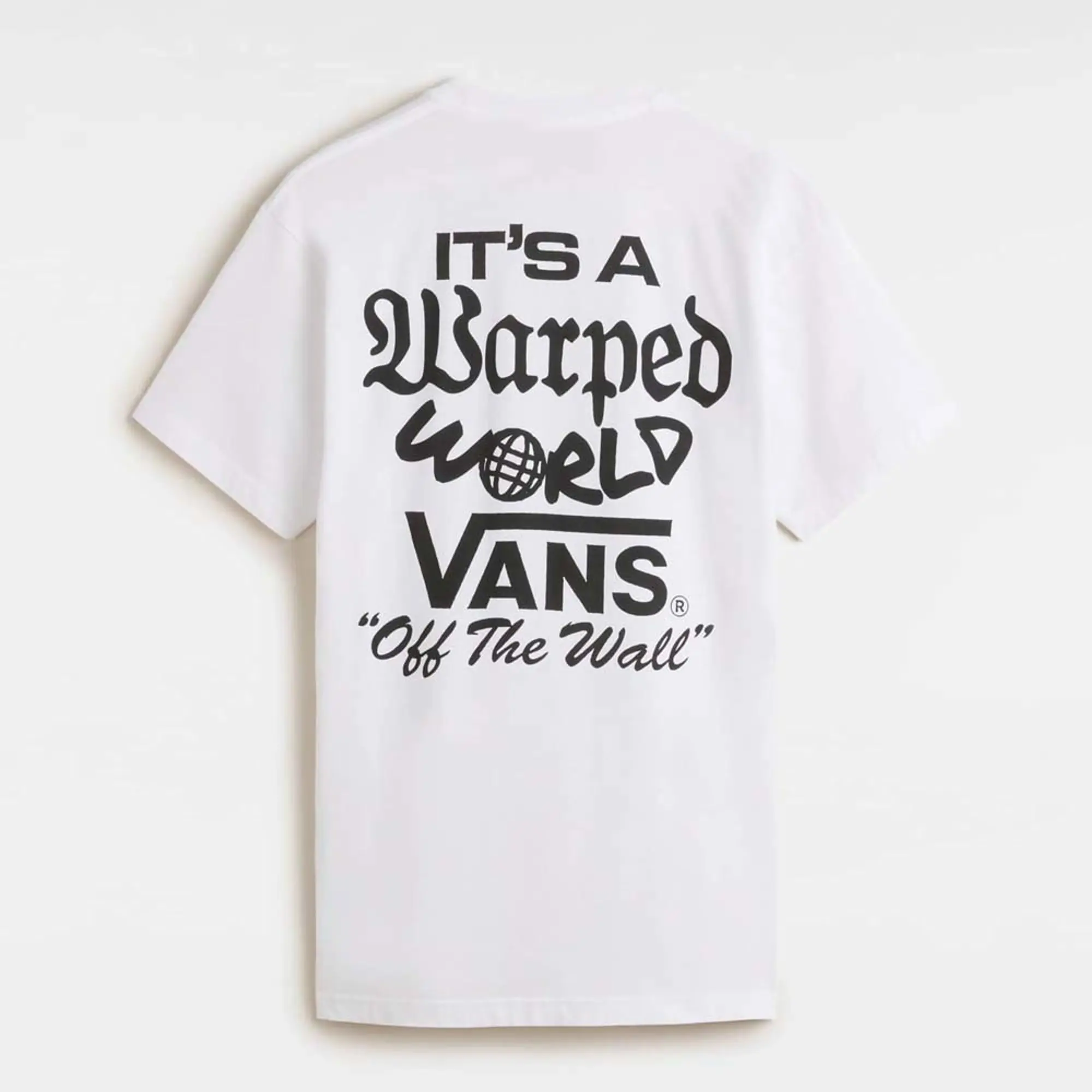 Vans - Warped World T-Shirt, Man, White