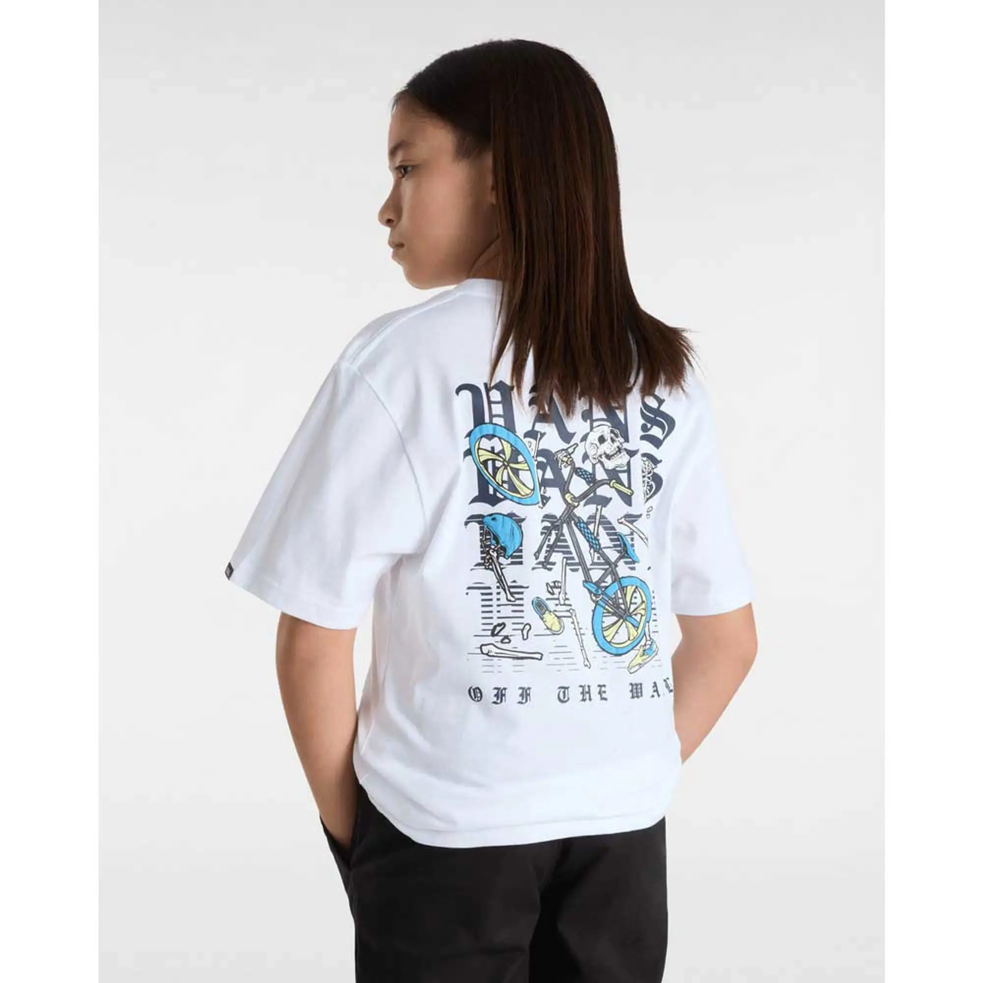 Vans - Kids Shattered T-Shirt (8-14 Years), White