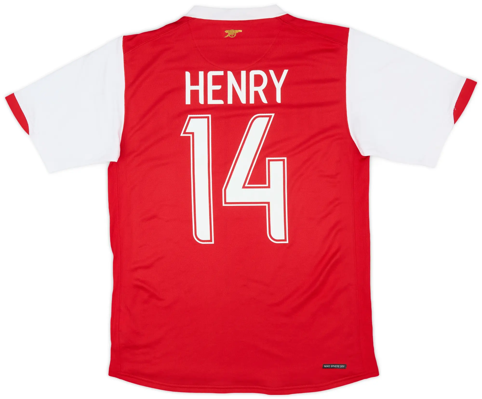 Nike 2006-08 Arsenal Home Shirt Henry #14 - 7/10 - (S)