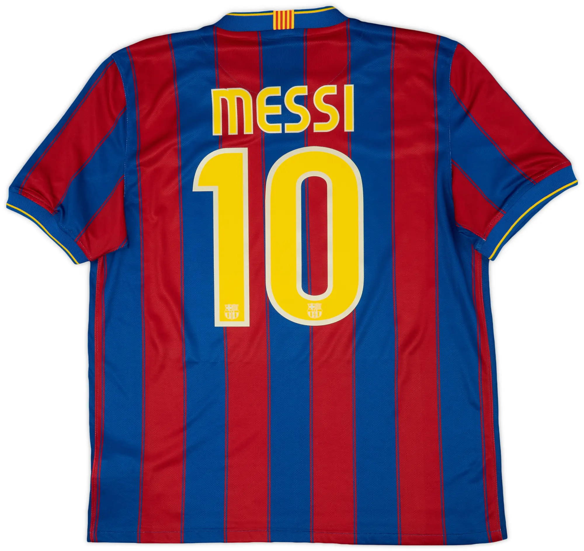 Nike 2009-10 Barcelona Home Shirt Messi #10 - 10/10 - (L)