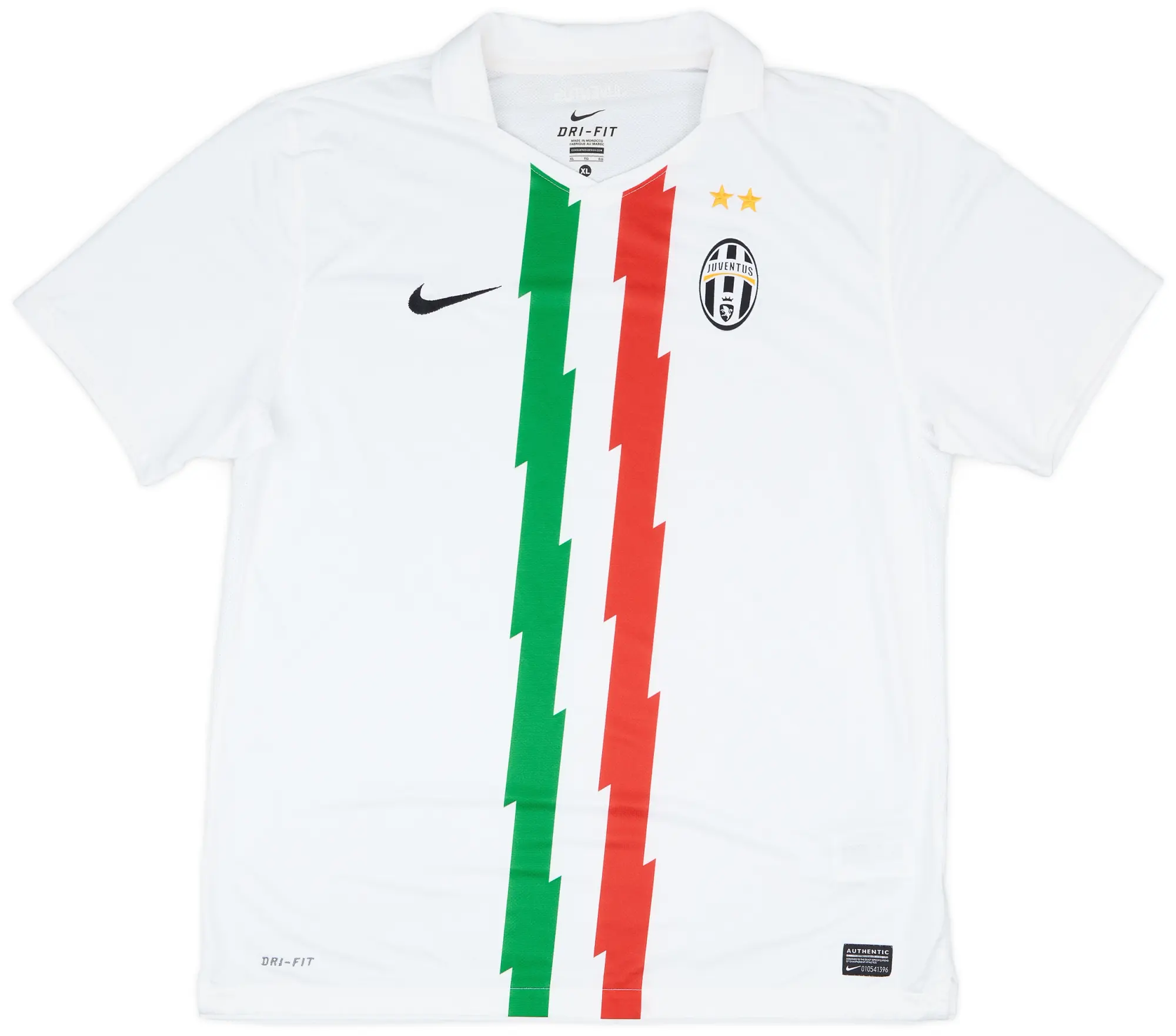 Nike 2010-12 Juventus Away Shirt - 8/10 - (XL)