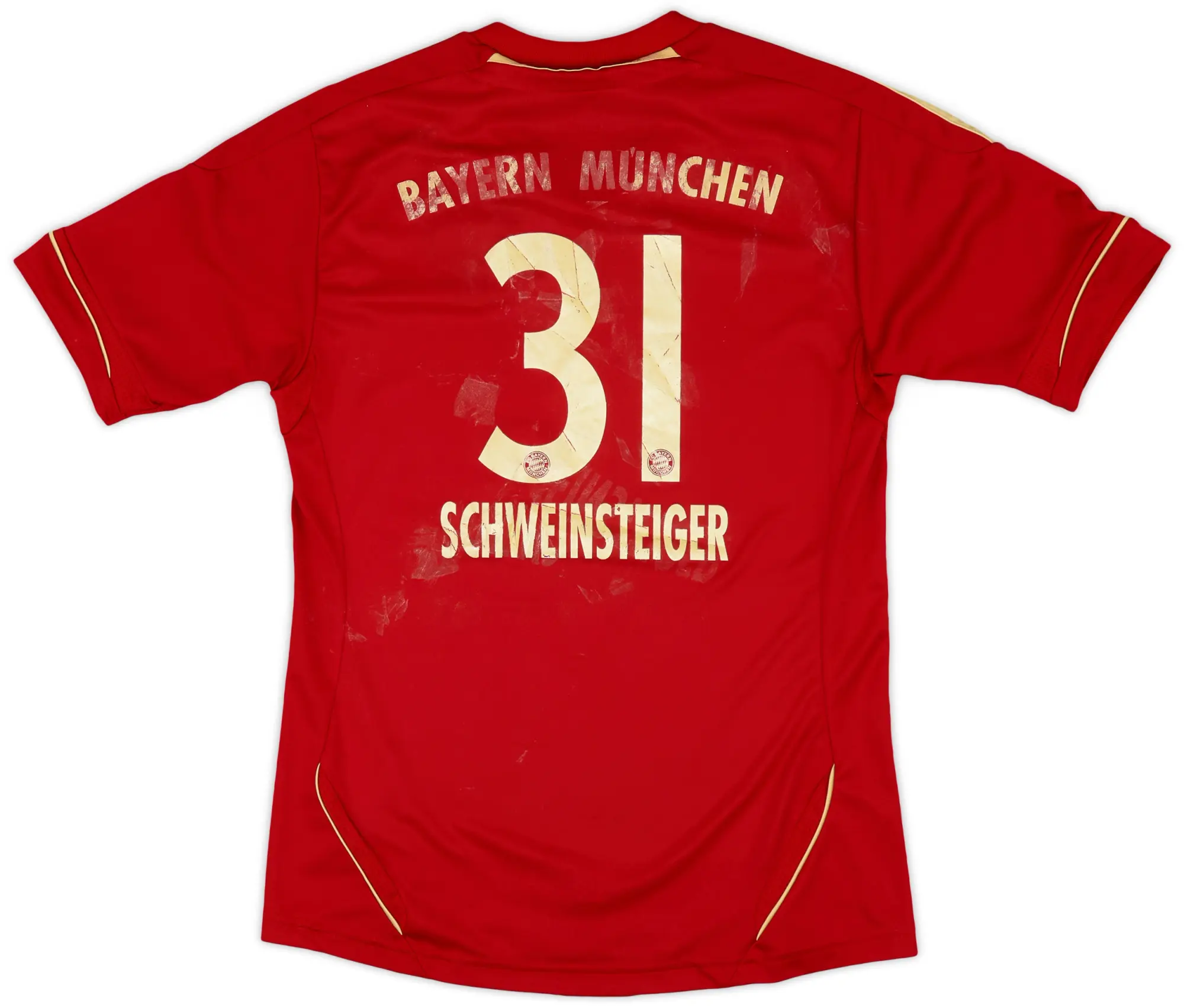 adidas 2012-13 Bayern Munich Home Shirt Schweinsteiger #31 - 5/10 - (Women's S)