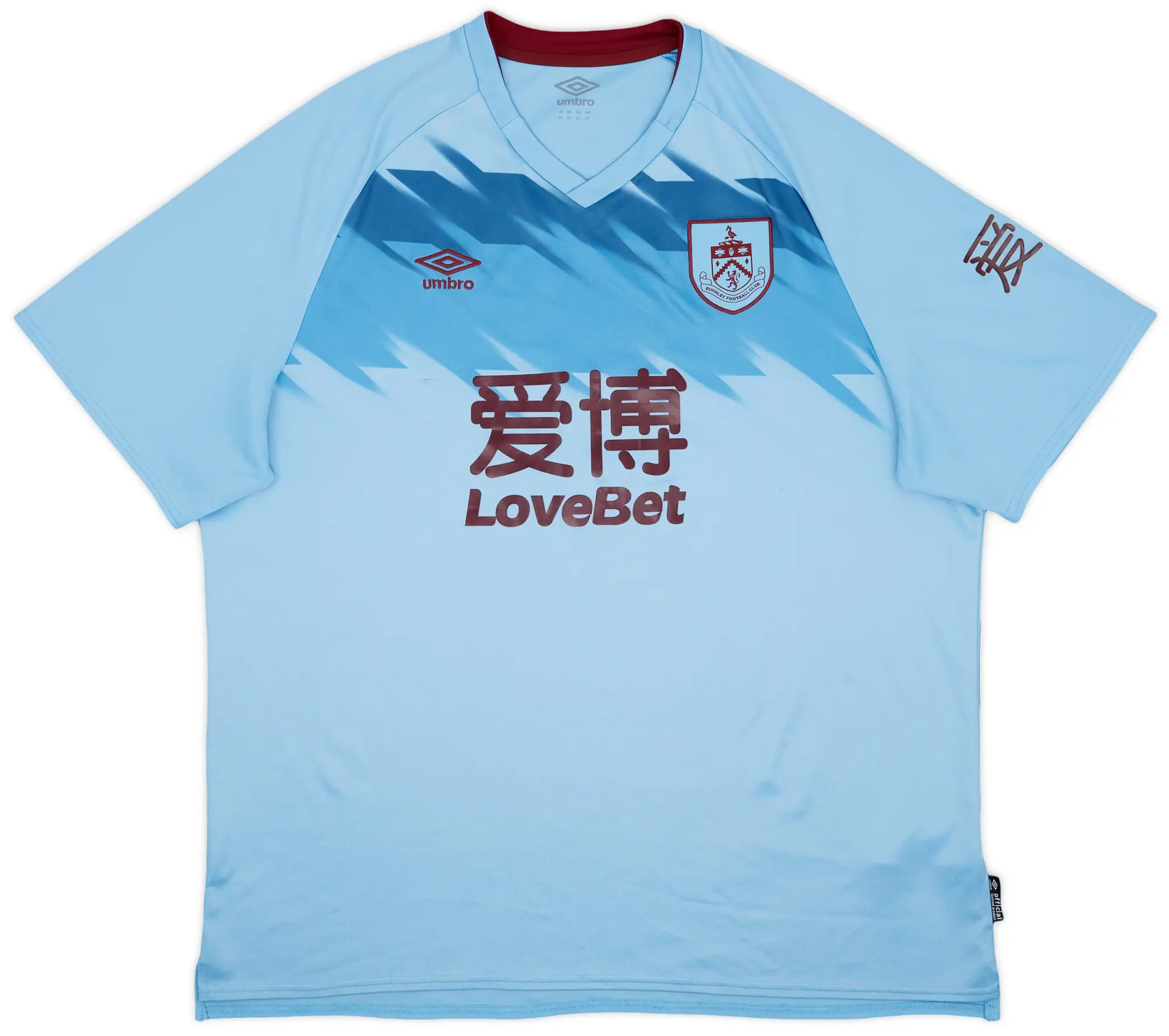Umbro 2019-20 Burnley Away Shirt - 9/10 - (3XL)