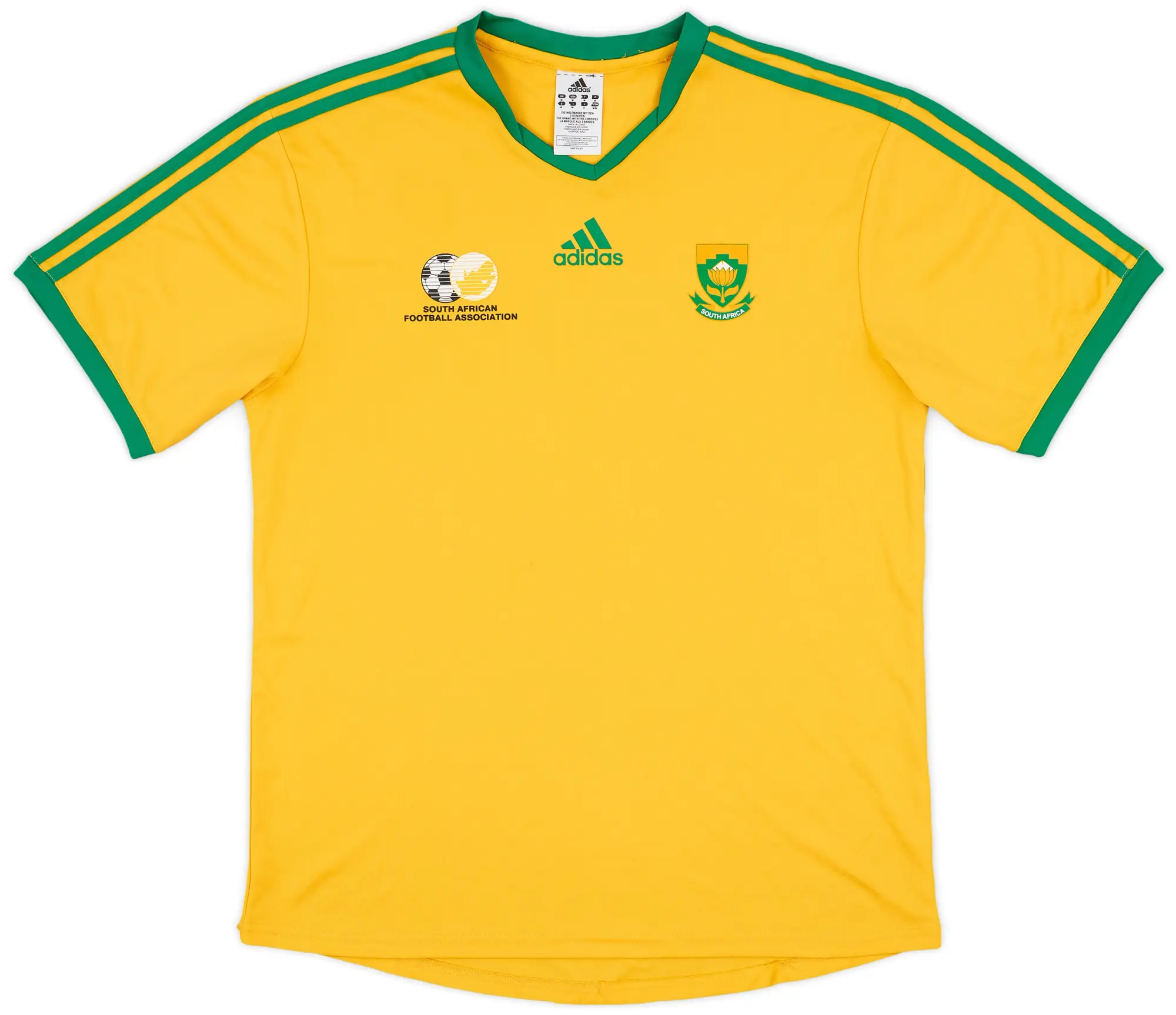 adidas 2006-08 South Africa Basic Home Shirt - 8/10 - (M)