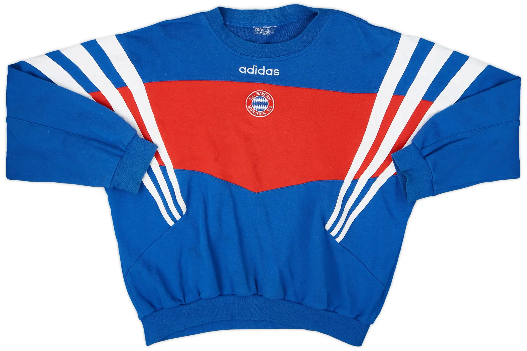 1995-96 Bayern Munich adidas Sweat Top - 6/10 - (L)