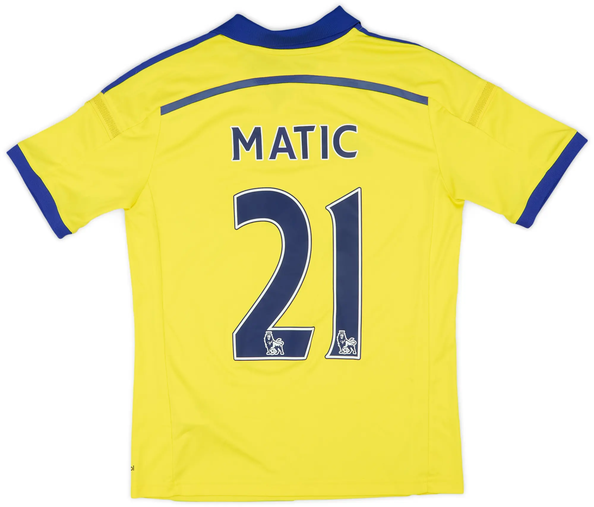 adidas 2014-15 Chelsea Away Shirt Matic #21 - 9/10 - (L.Boys)