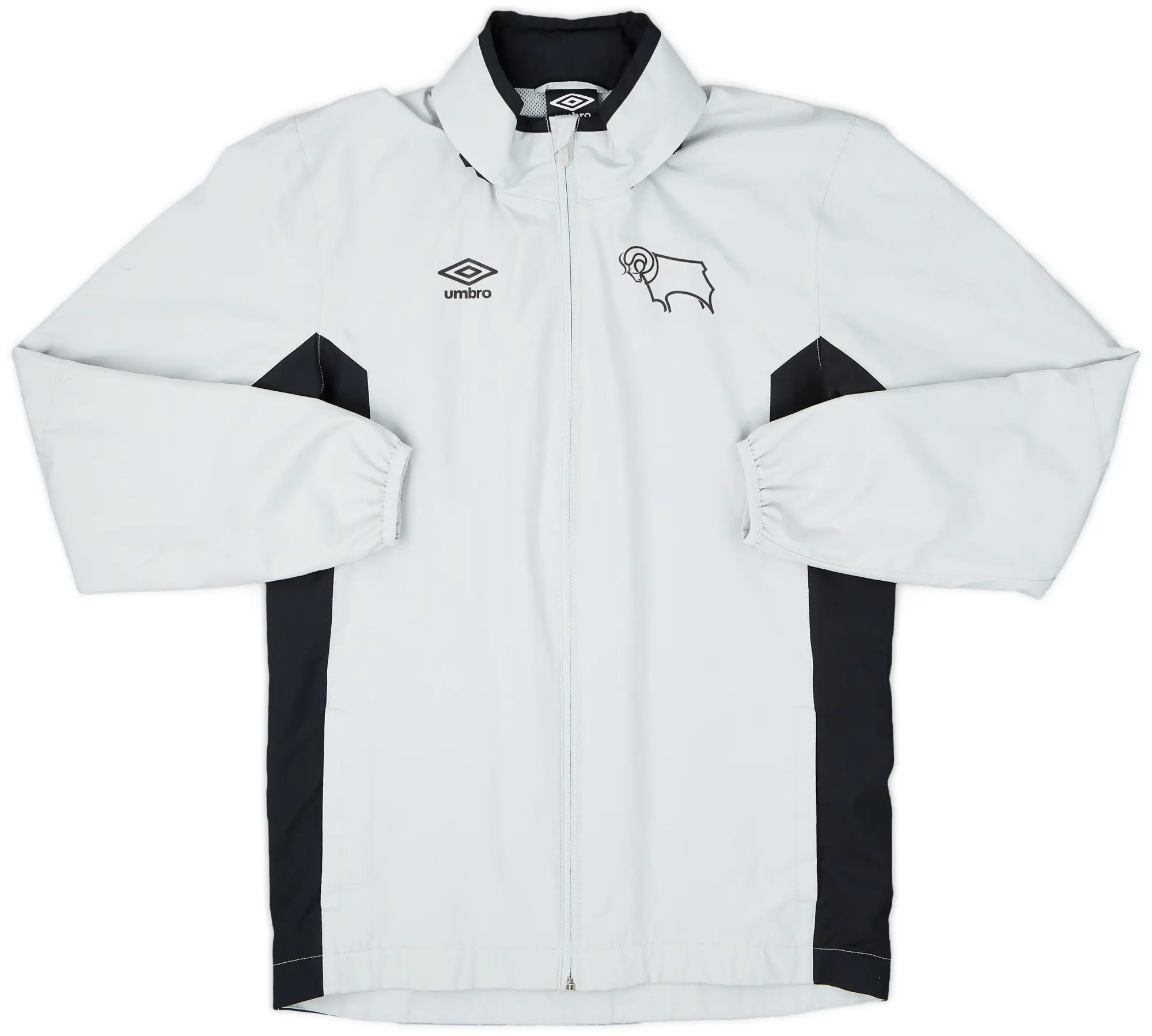 2017-18 Derby Umbro Hooded Rain Jacket - 7/10 - (XL.Boys)