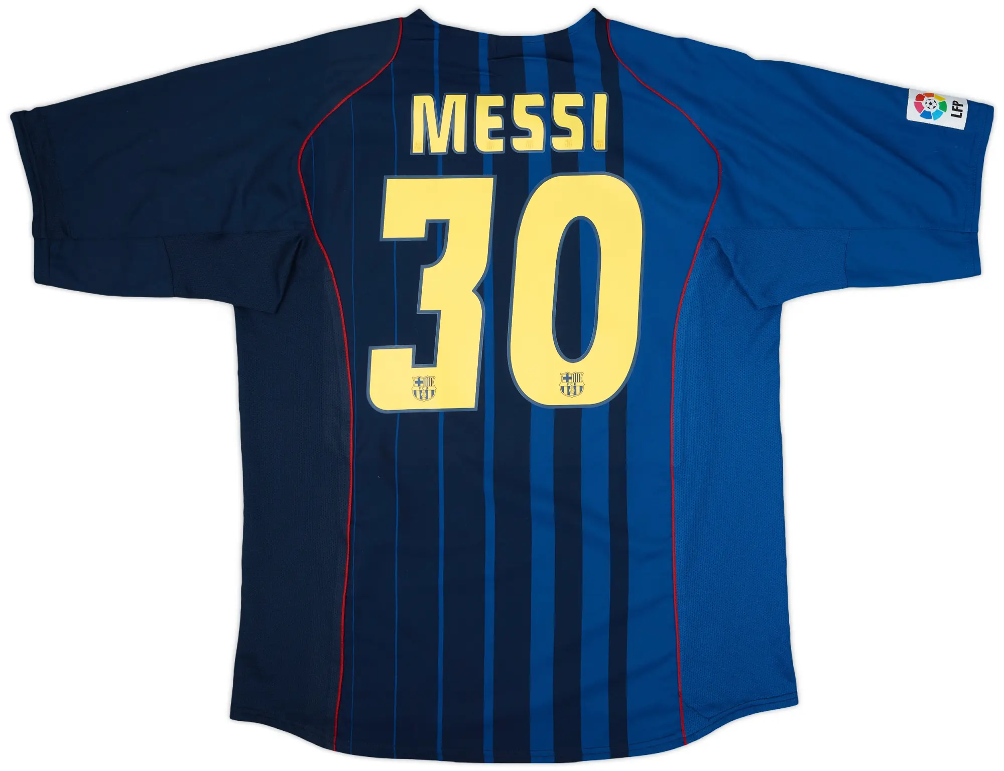 Nike 2004-05 Barcelona Away Shirt Messi #30 - 8/10 - (XL)