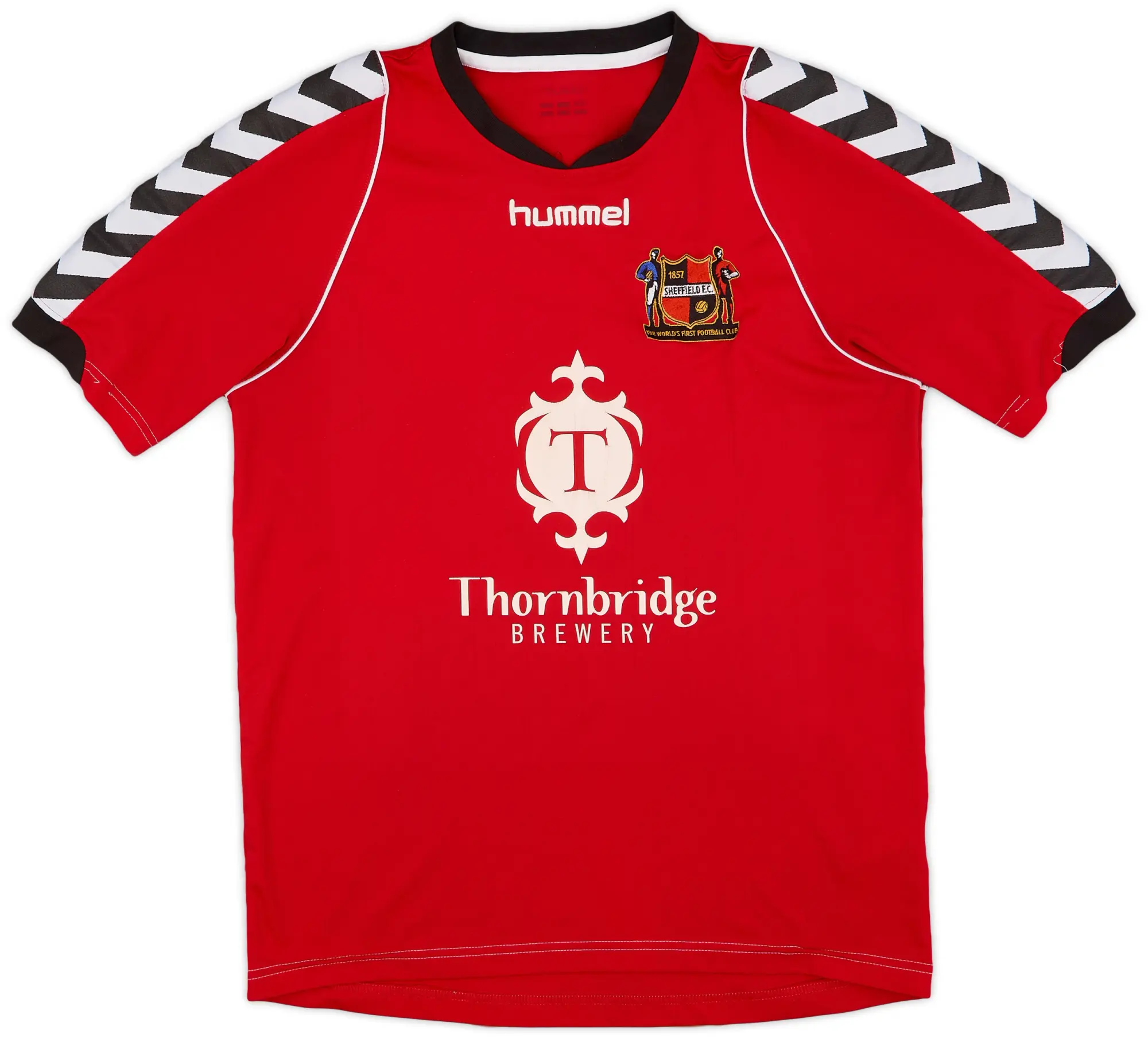 Hummel 2013-14 Sheffield FC Home Shirt #3 - 6/10 - (M)