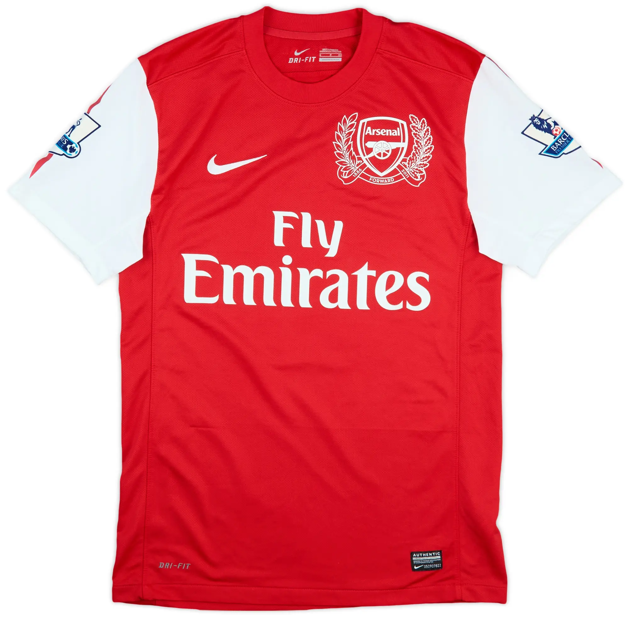 Nike 2011-12 Arsenal Home Shirt Fabregas #4 - 7/10 - (L)