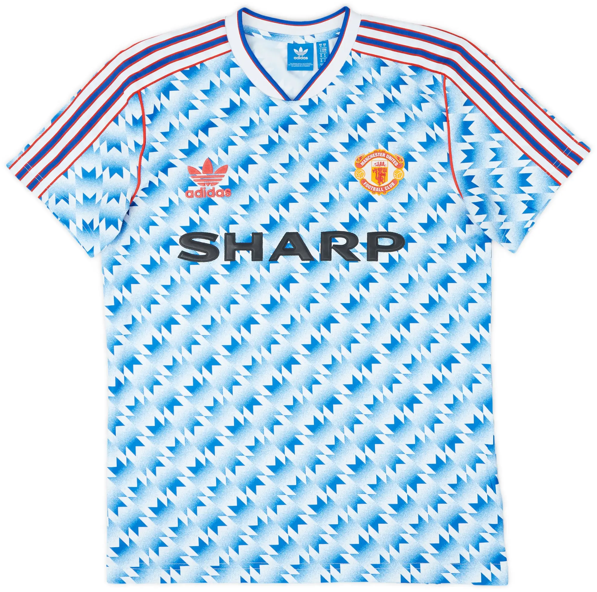2017-18 Manchester United Retro '1990' adidas Shirt - 6/10 - (M)