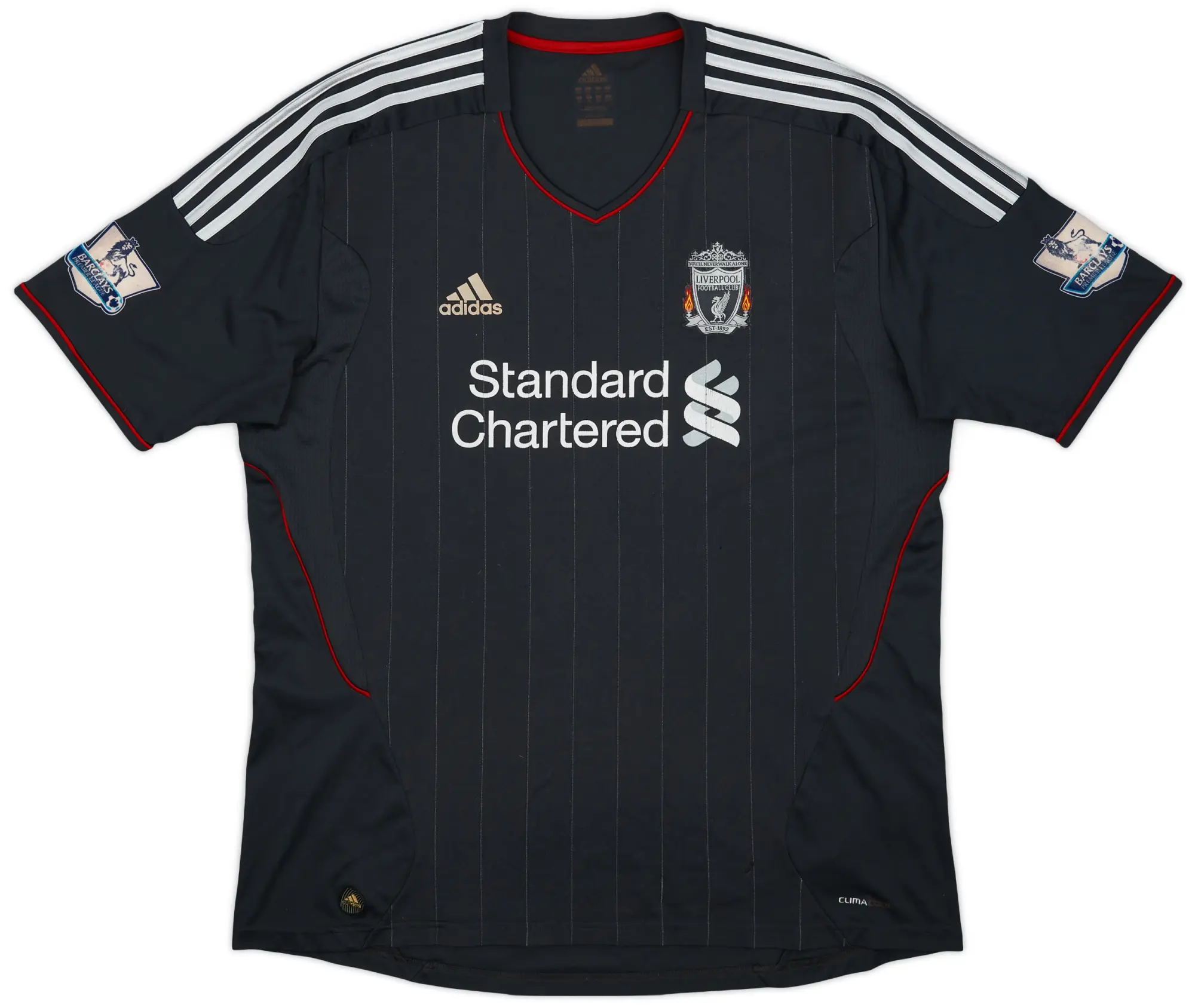 adidas 2011-12 Liverpool Away Shirt - 4/10 - (XXL)