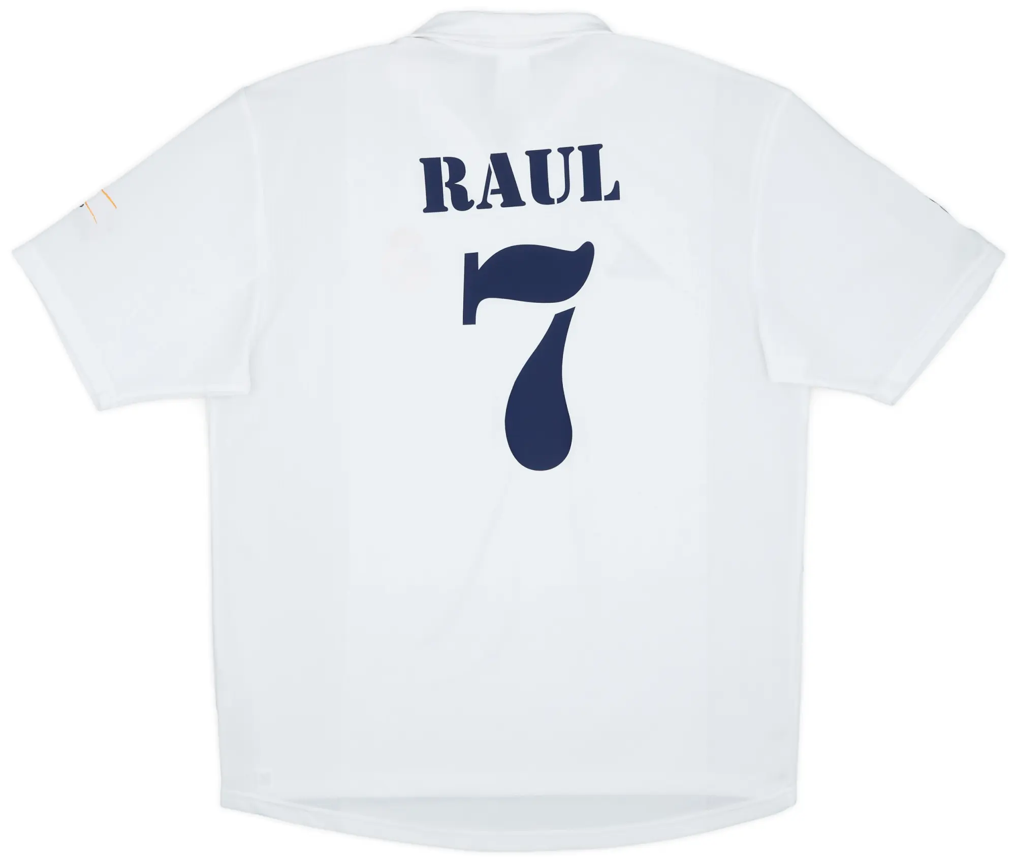 adidas 2001 Real Madrid Home Shirt Raul #7 - 8/10 - (L)