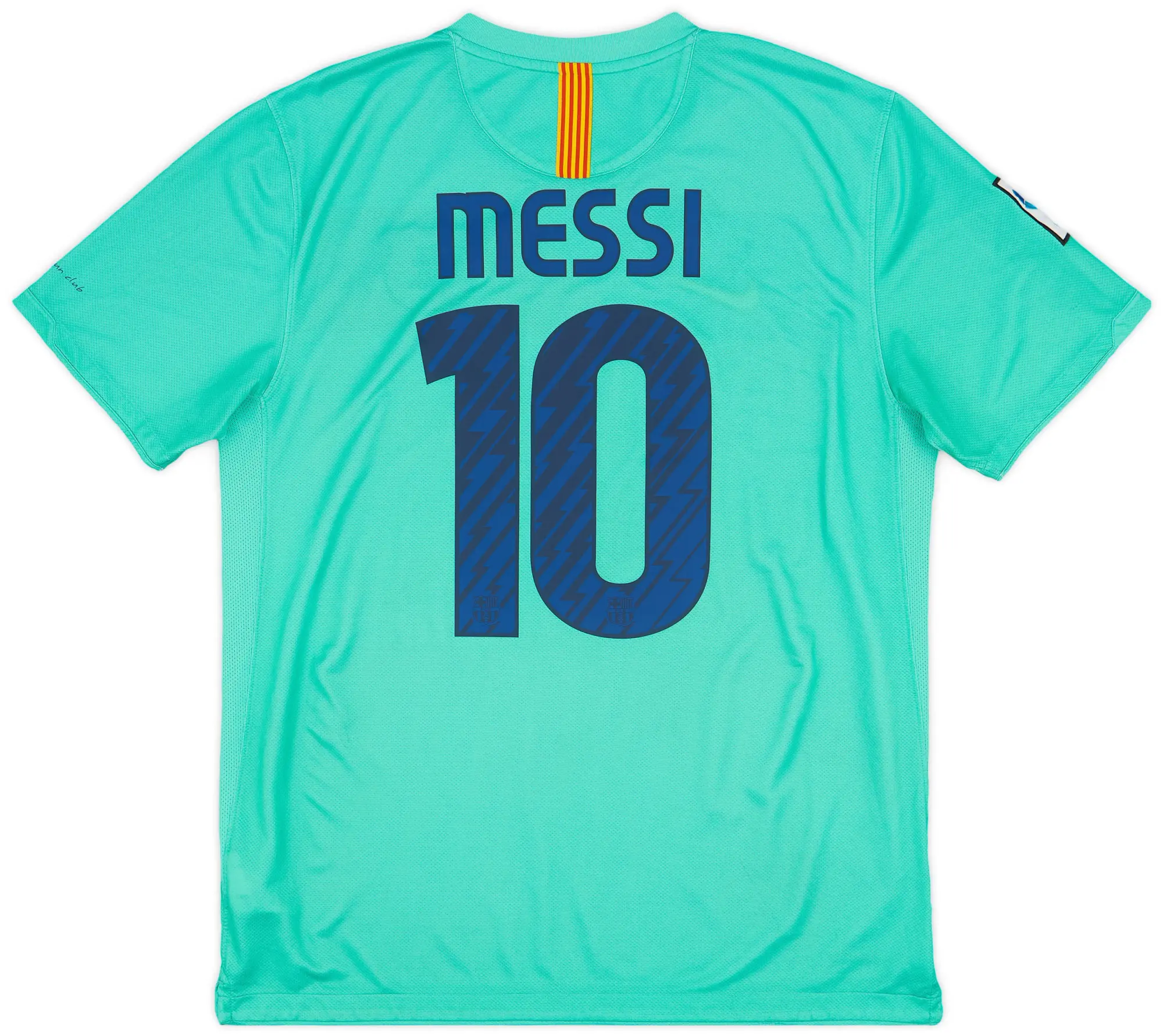 Nike 2010-11 Barcelona Away Shirt Messi #10 - 8/10 - (L)