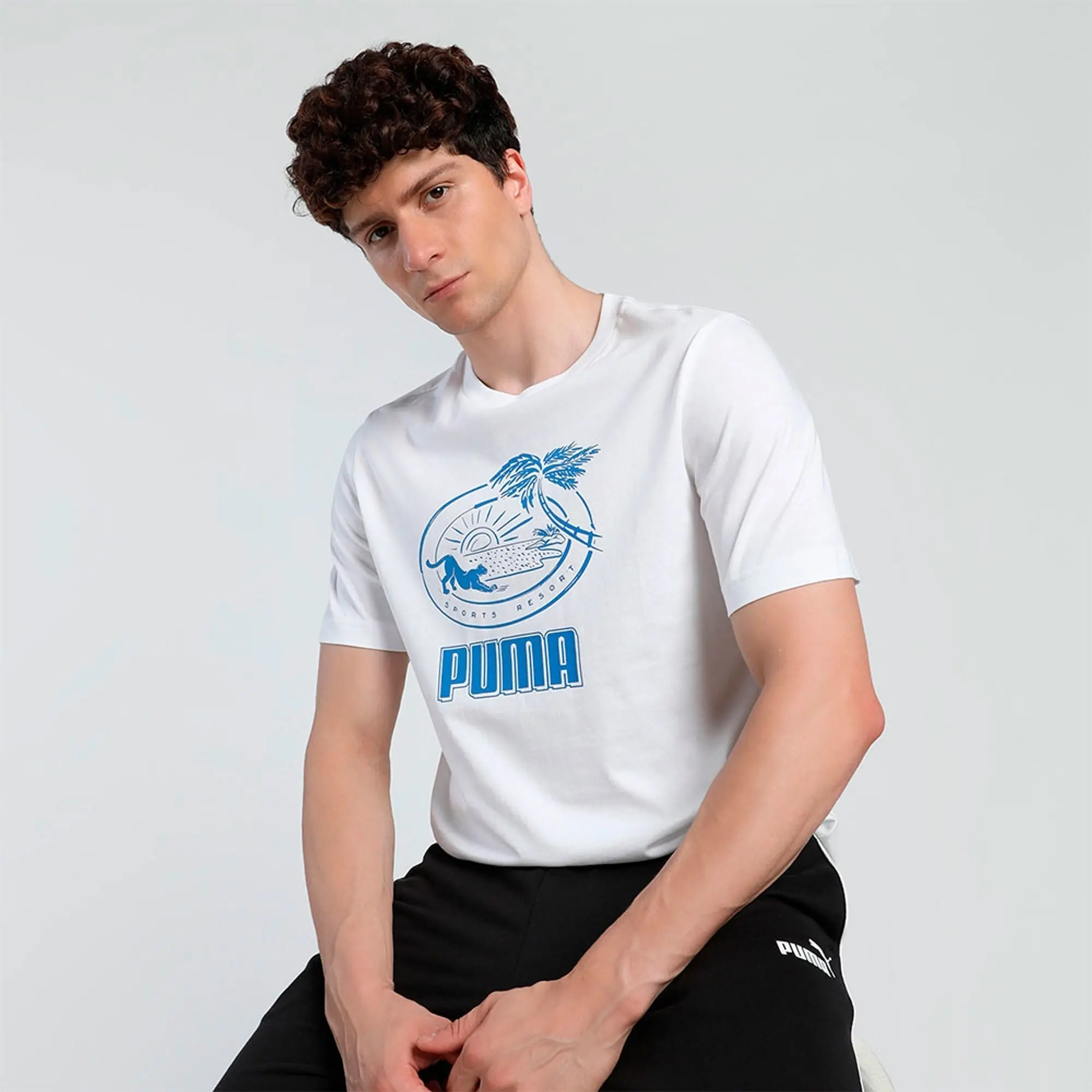 Puma Select Palm Resort Short Sleeve T-shirt