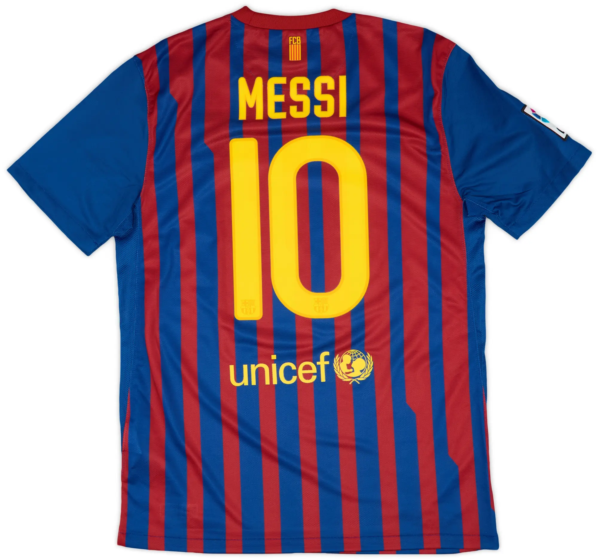 Nike 2011-12 Barcelona Home Shirt Messi #10 - 9/10 - (M)