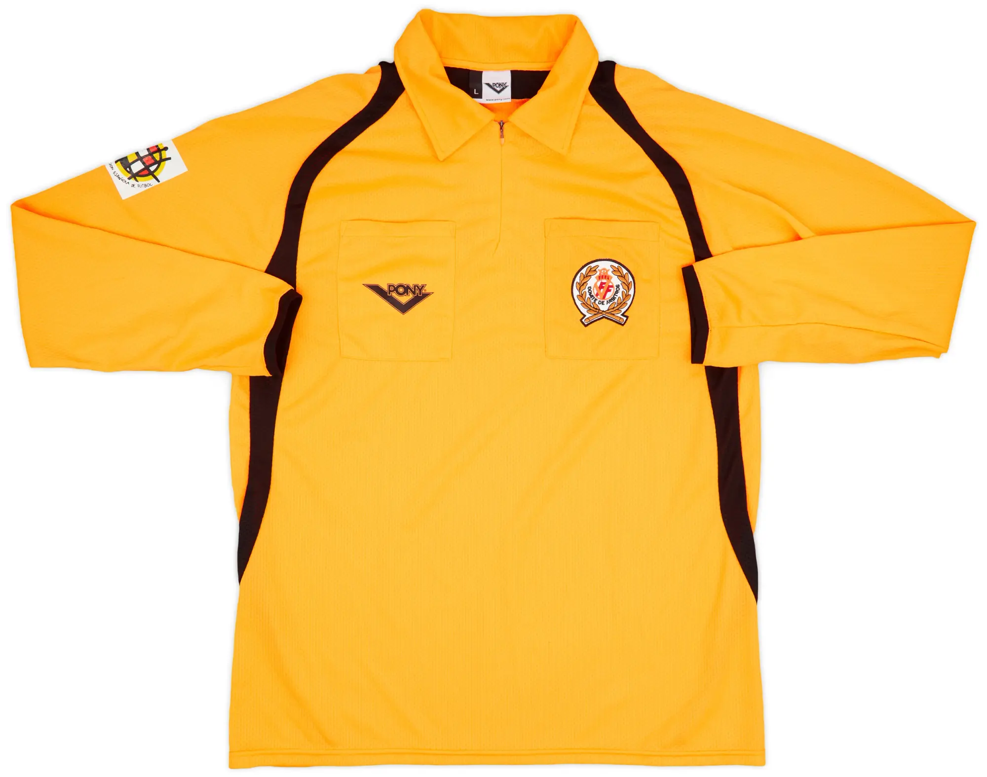 Training 2000s Spain Pony Referee L/S Shirt - 9/10 - (L)