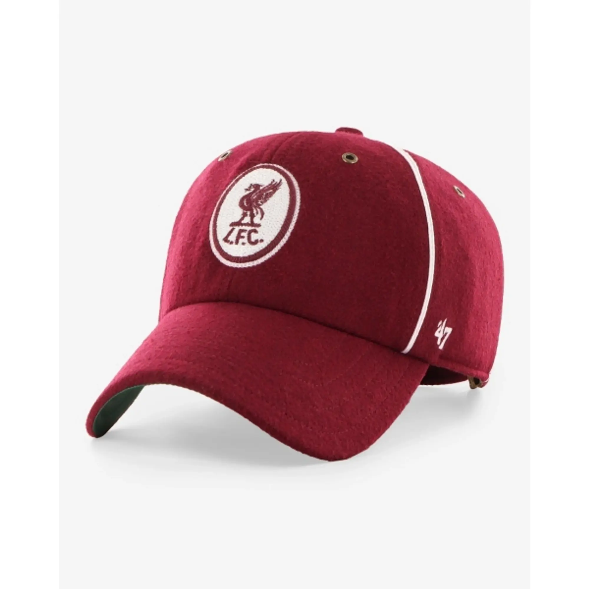 Liverpool FC LFC 47 Adults Clean Up Cap Cardinal Red