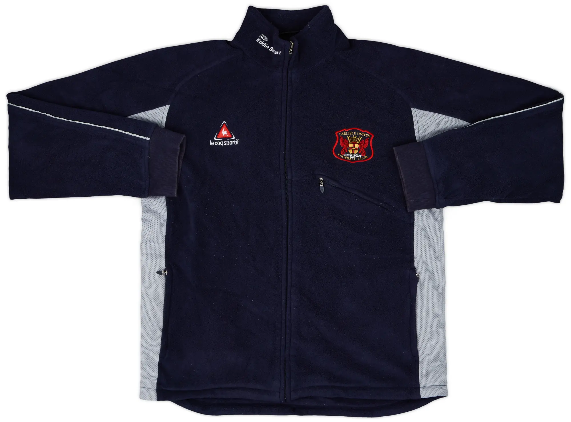 2007-08 Carlisle United Le Coq Sportif 1/4 Zip Fleece Top - 8/10 - (XXL)