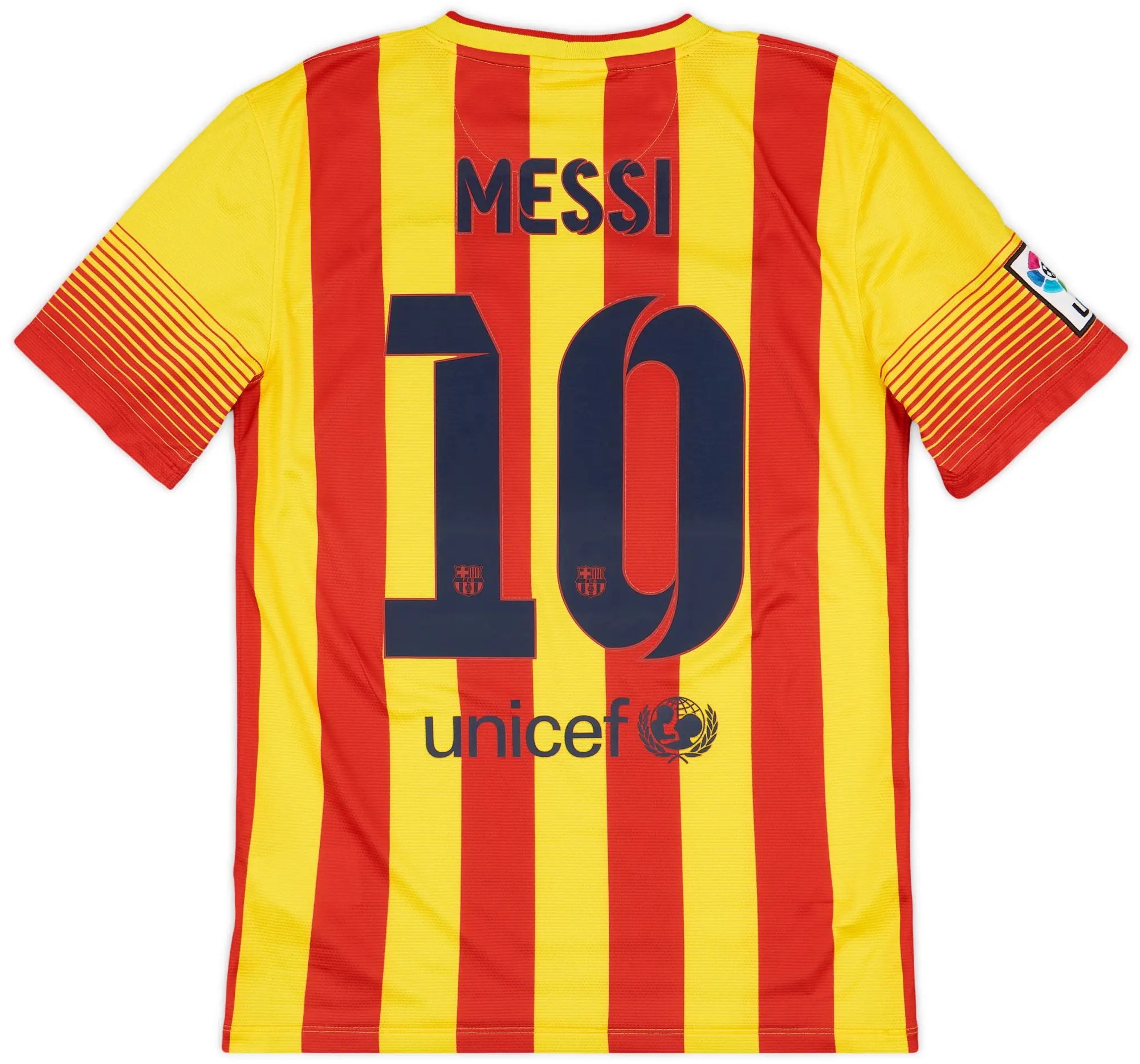 Nike 2013-15 Barcelona Away Shirt Messi #10 - 8/10 - (S)